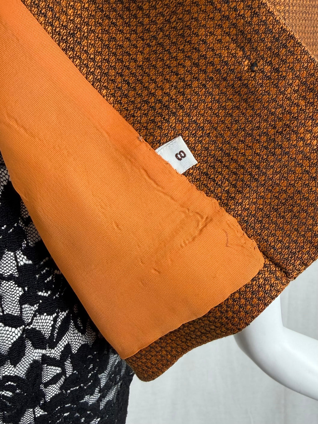 Late 80's/ Early 90's CALVIN KLEIN Collarless Blazer