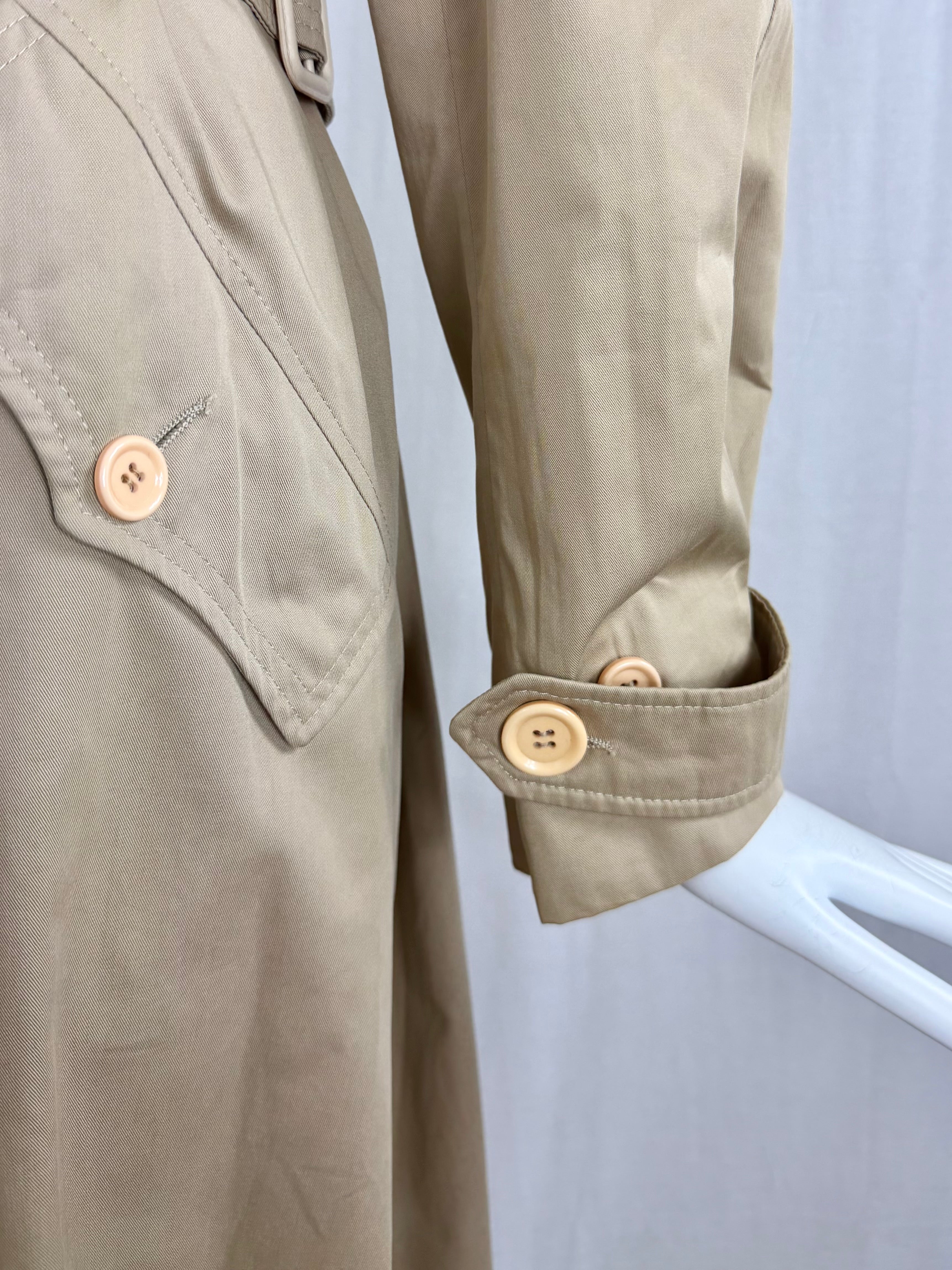 80's YVES SAINT LAURENT Classic Trench
