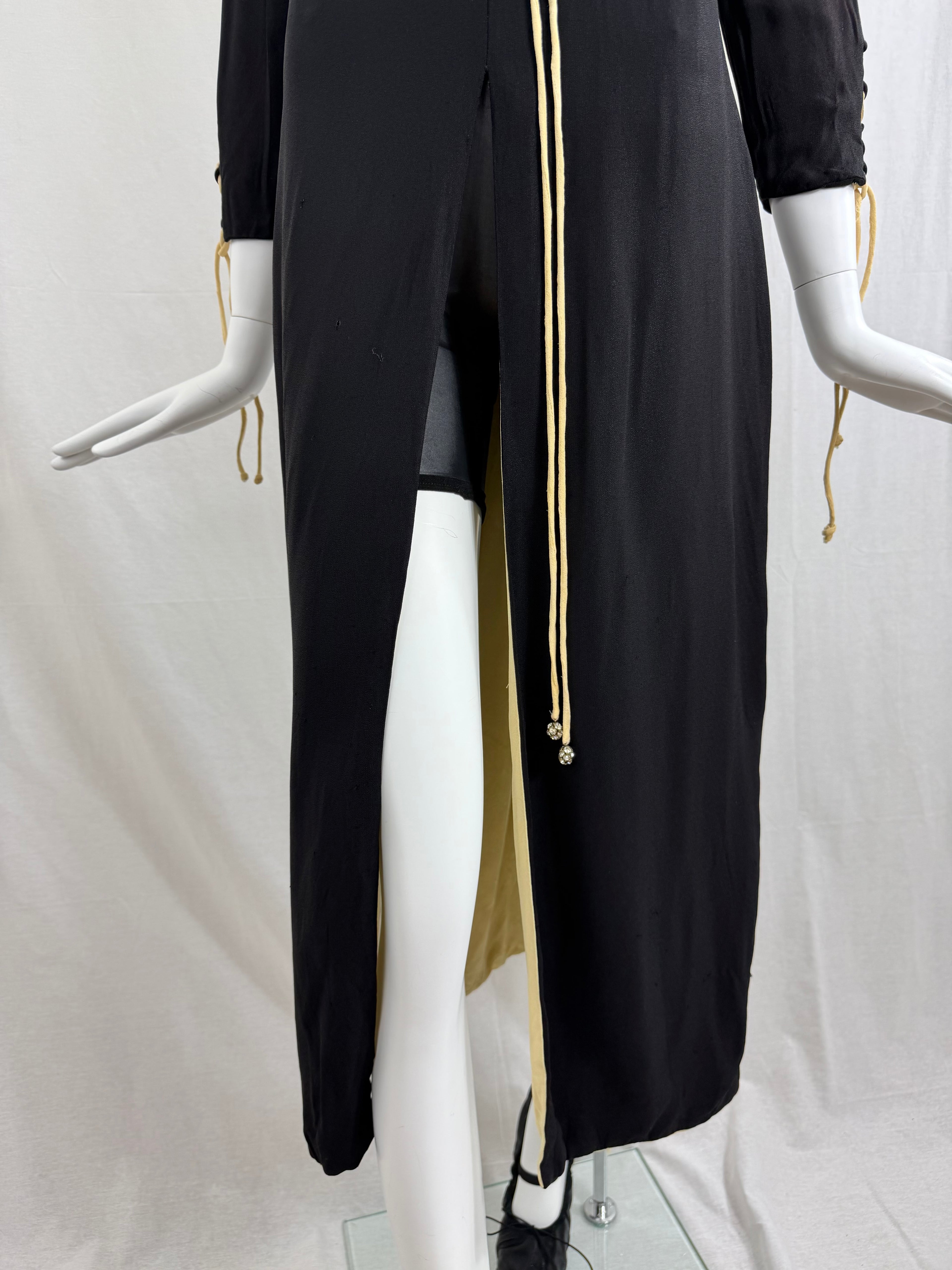 1960's Laced Split Hem Tunic