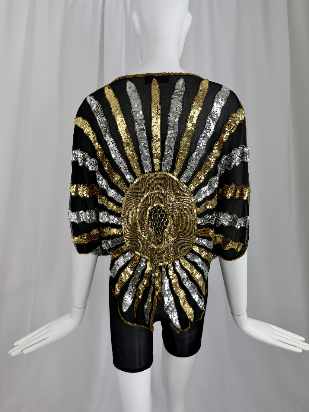 70's Sequin Sunburst Top