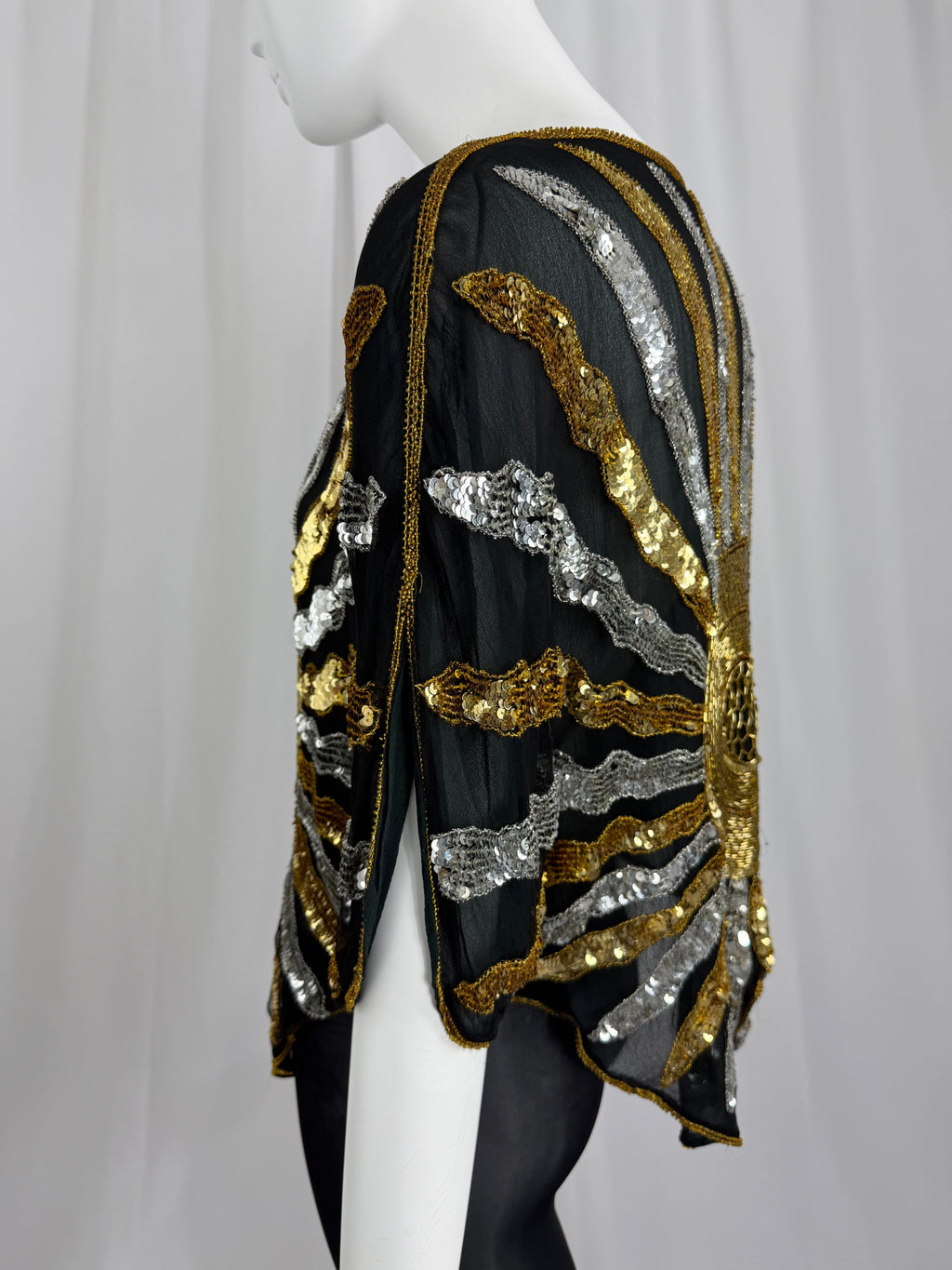 70's Sequin Sunburst Top
