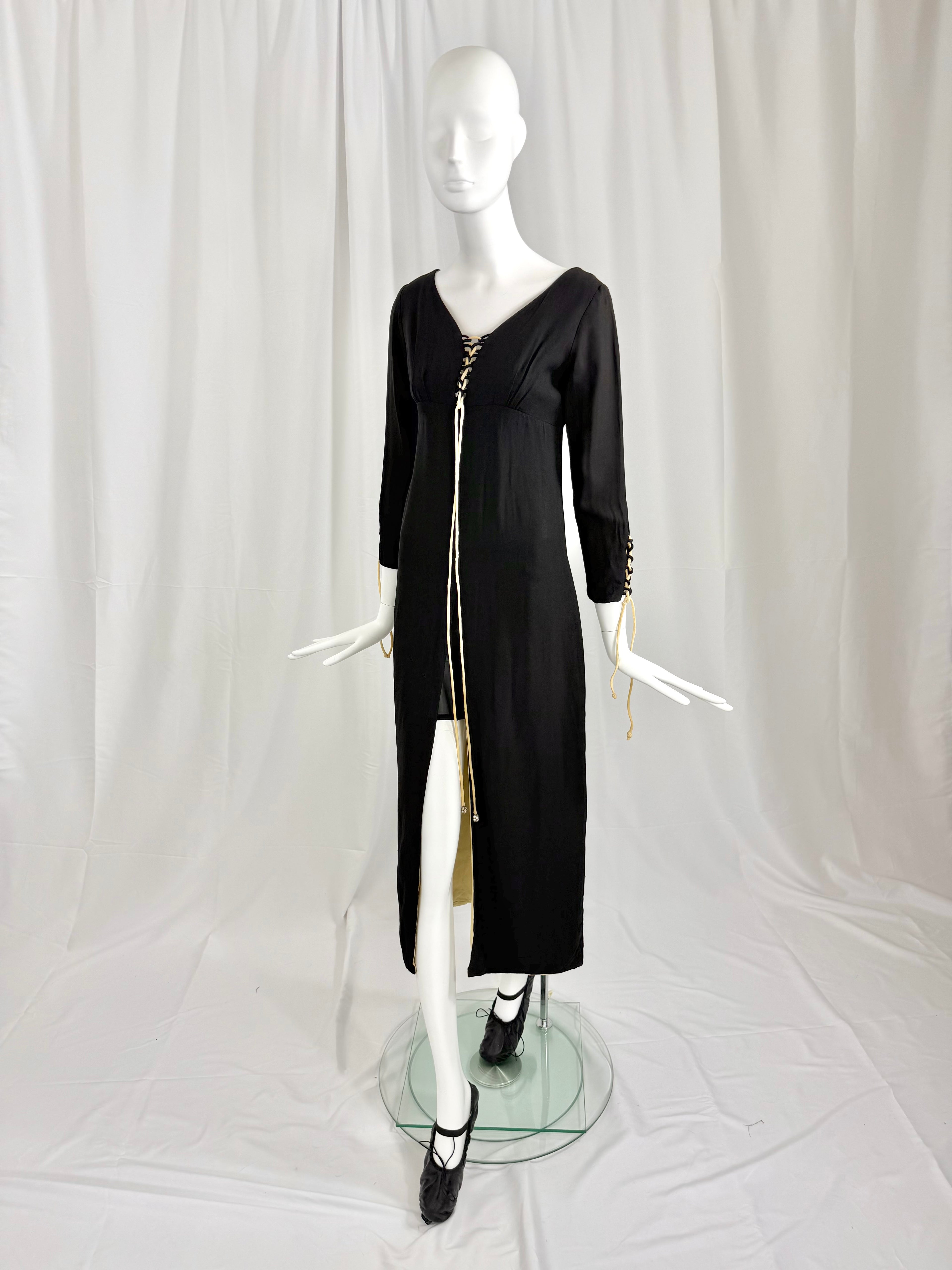 1960's Laced Split Hem Tunic