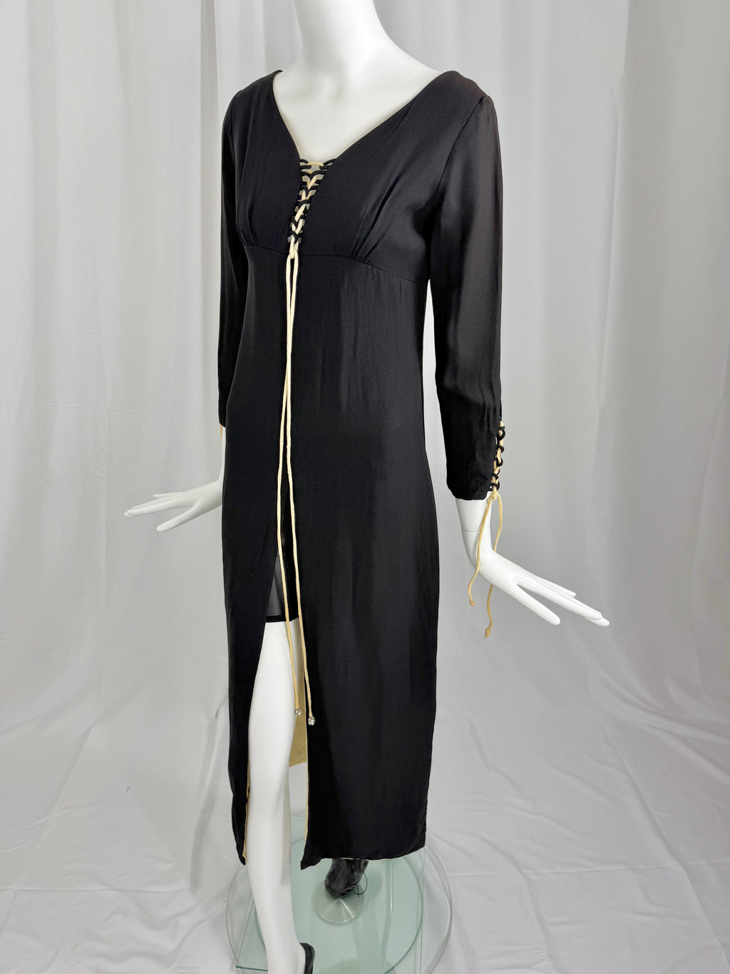 1960's Laced Split Hem Tunic