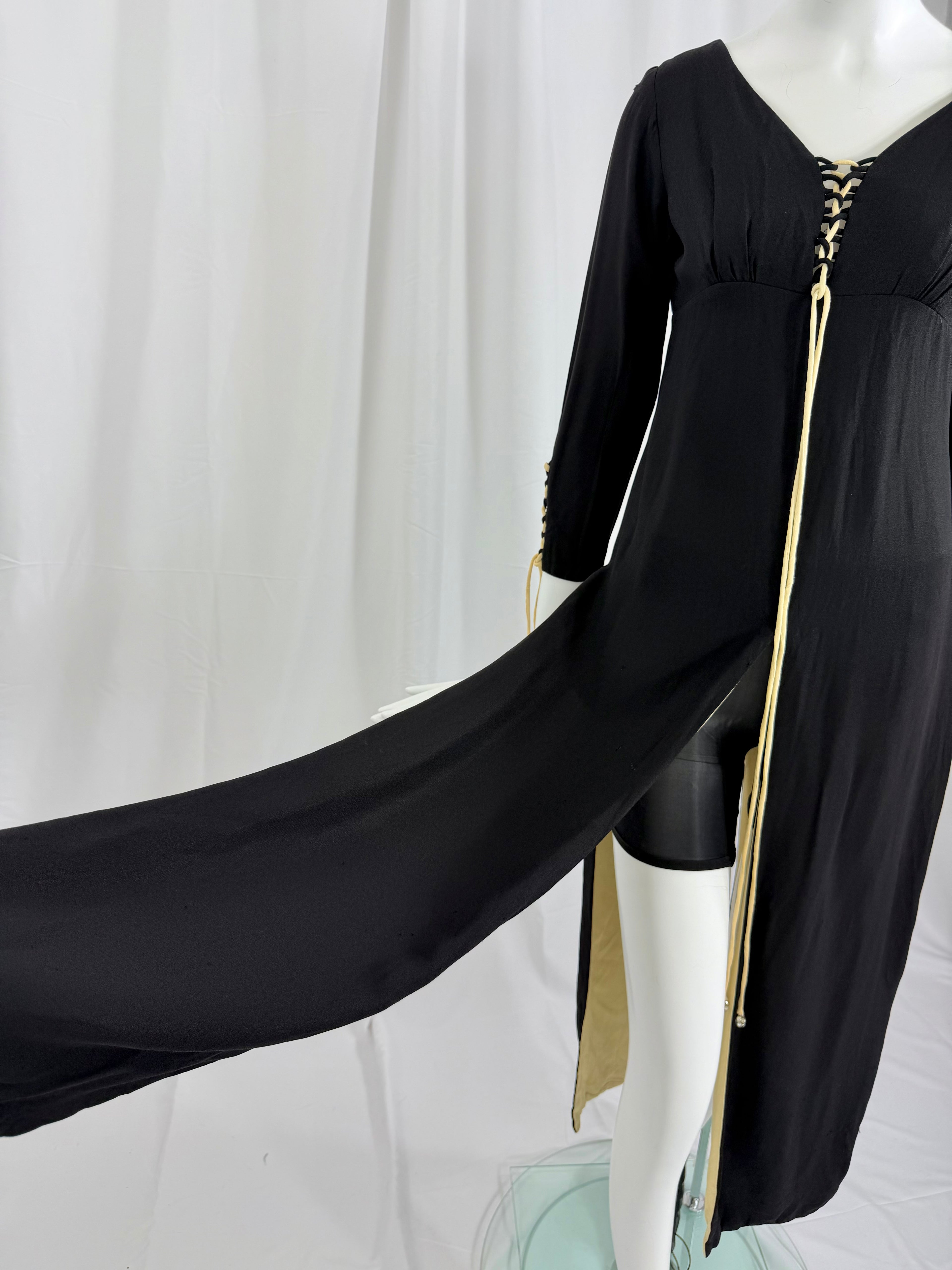 1960's Laced Split Hem Tunic