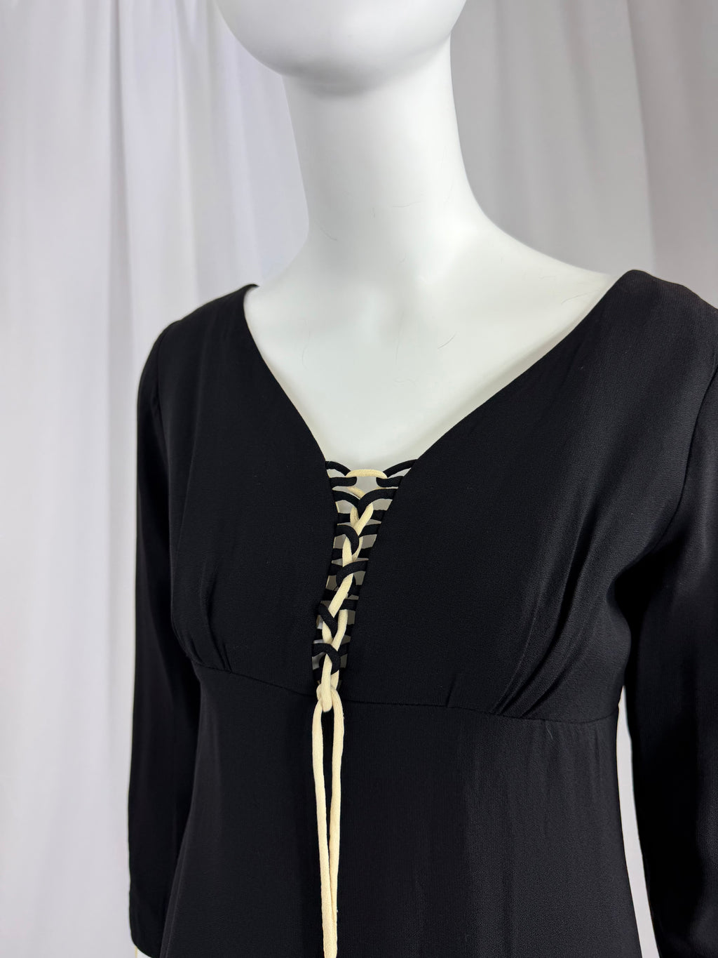 1960's Laced Split Hem Tunic