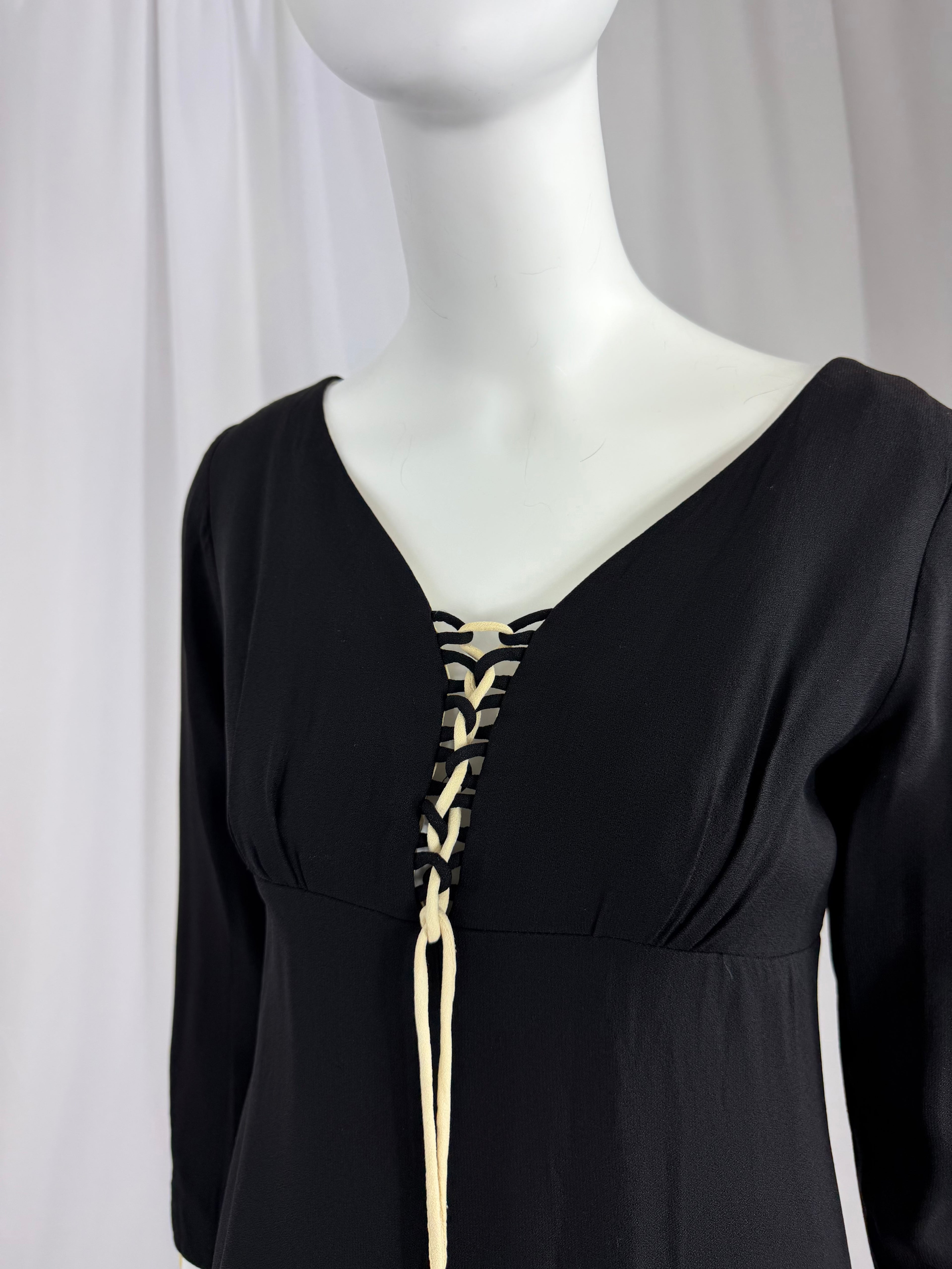 1960's Laced Split Hem Tunic