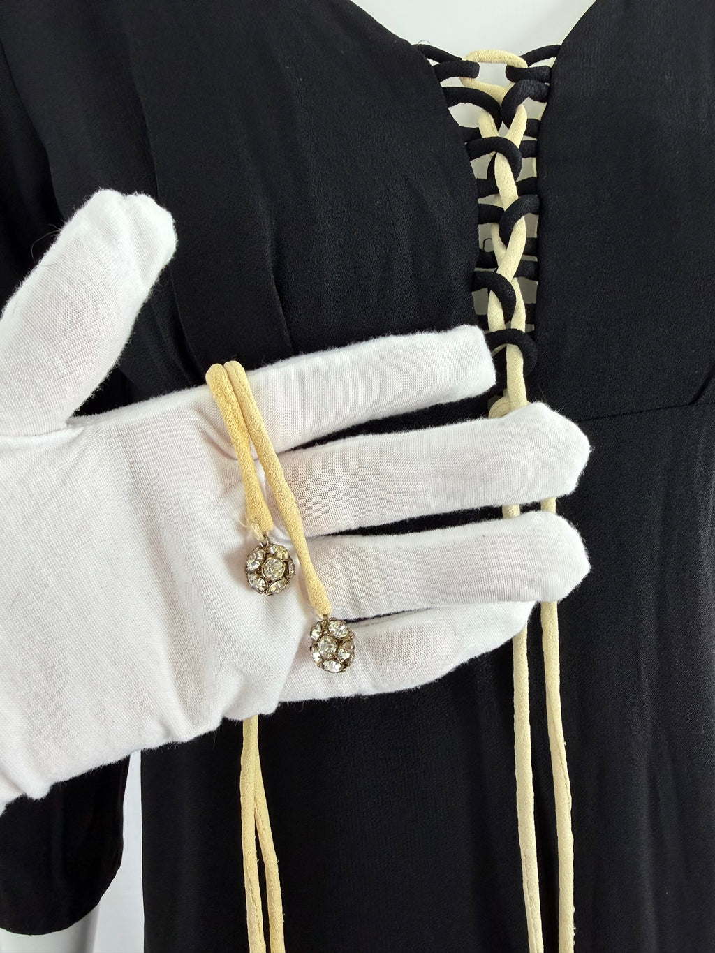 1960's Laced Split Hem Tunic