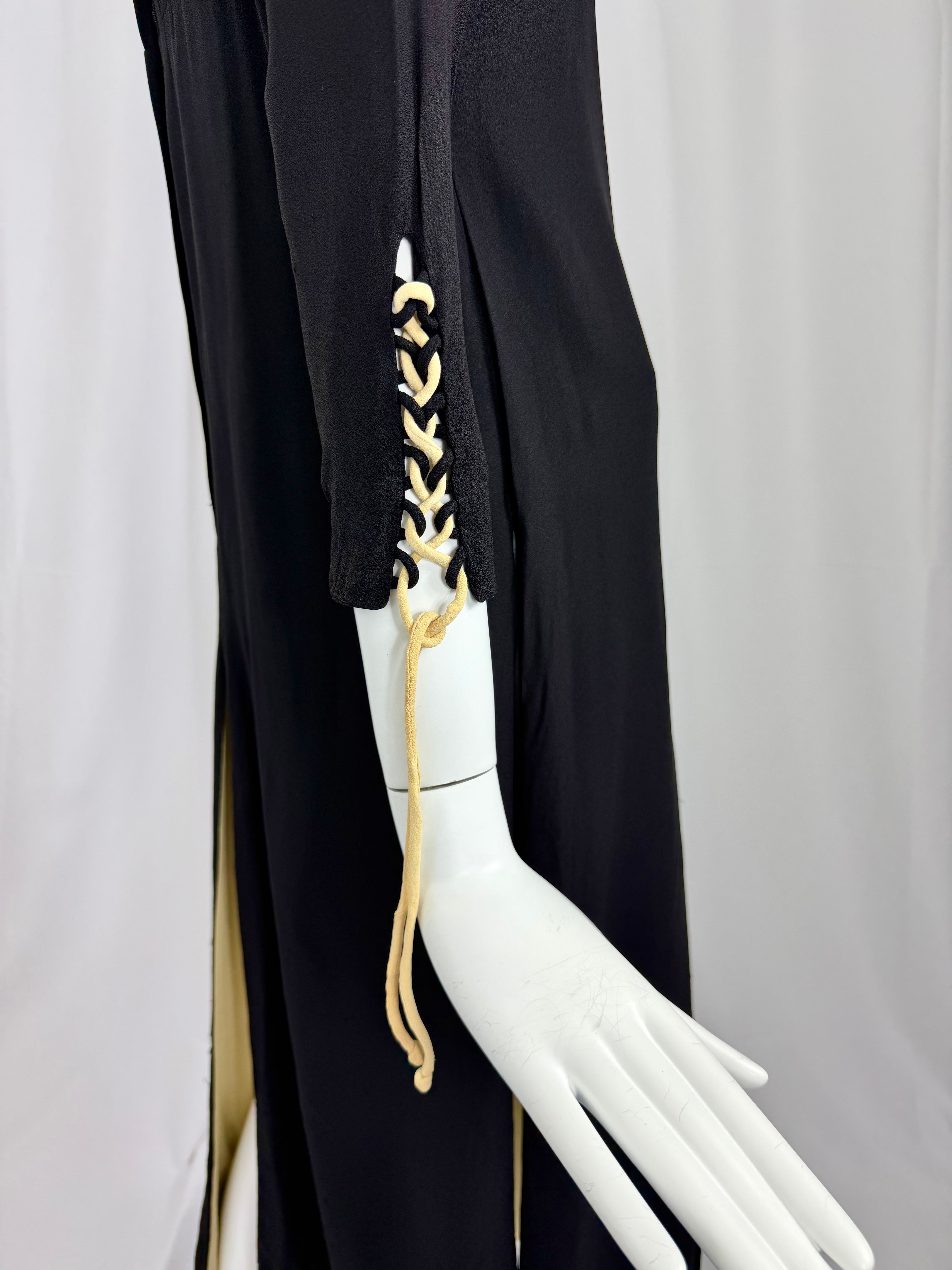 1960's Laced Split Hem Tunic