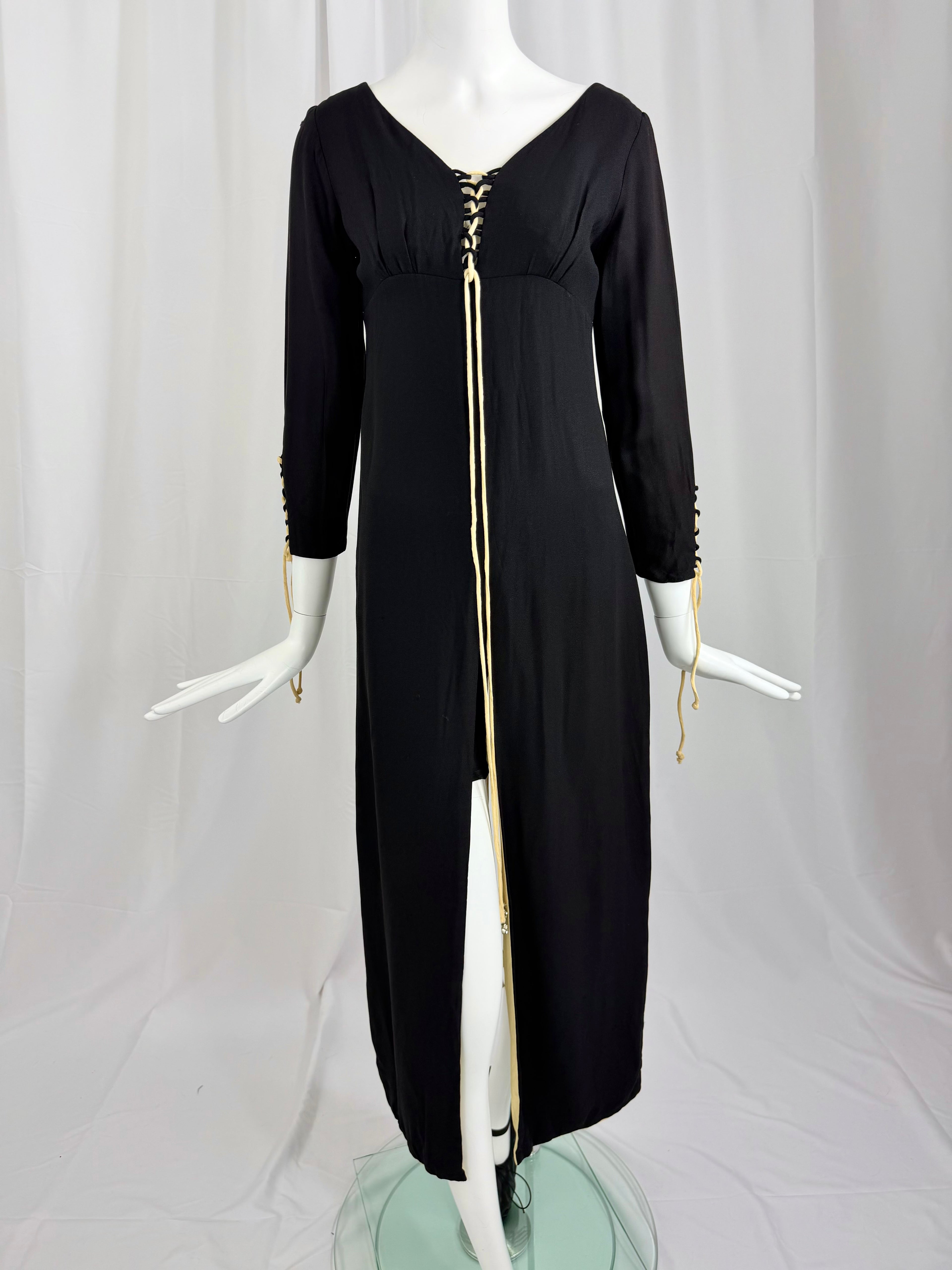1960's Laced Split Hem Tunic