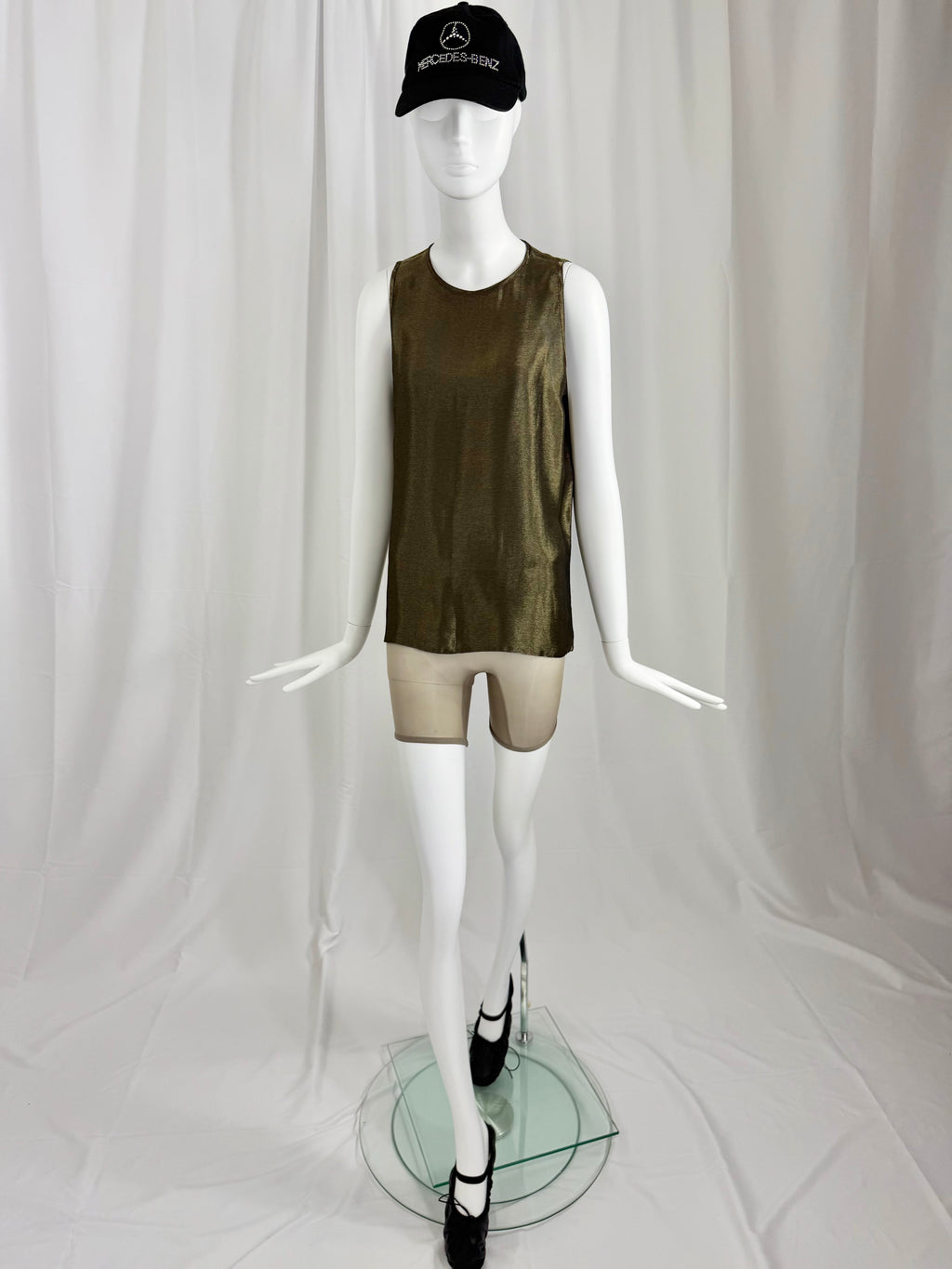 Early 90's MICHAEL KORS Metallic Bronze Top