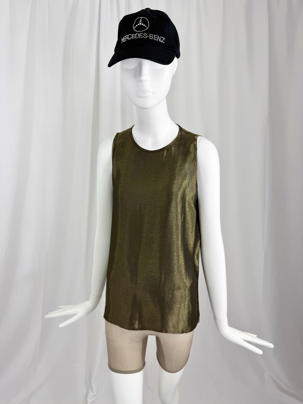 Early 90's MICHAEL KORS Metallic Bronze Top