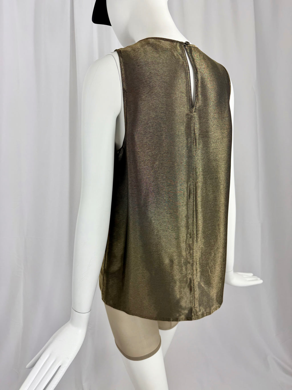 Early 90's MICHAEL KORS Metallic Bronze Top