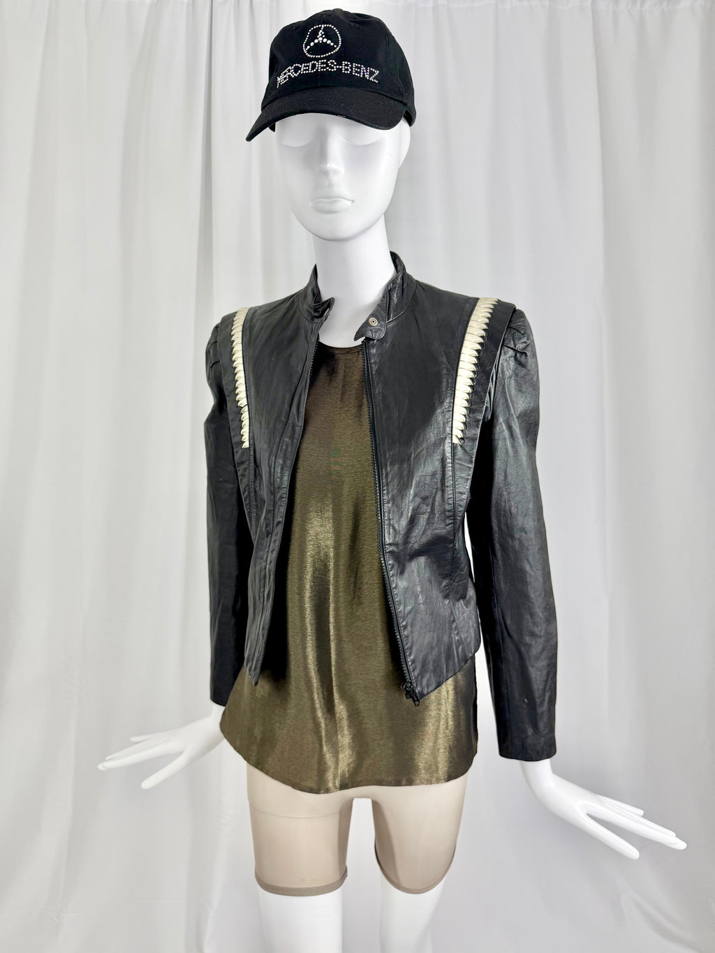 Early 90's MICHAEL KORS Metallic Bronze Top