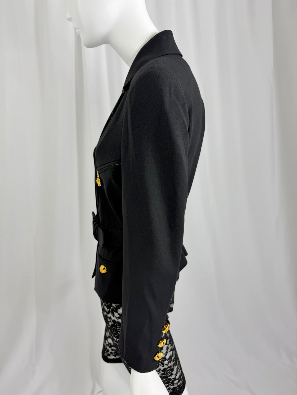 90's Wool Cropped Blazer