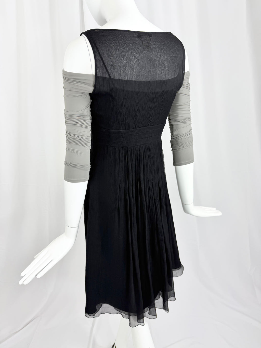 MOSCHINO Black Silk Dress