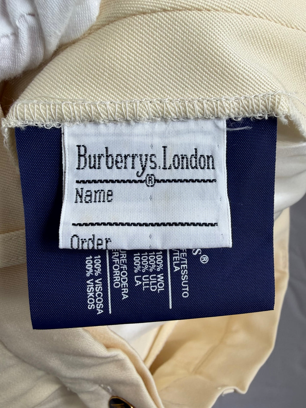 80's BURBERRY'S Trousers