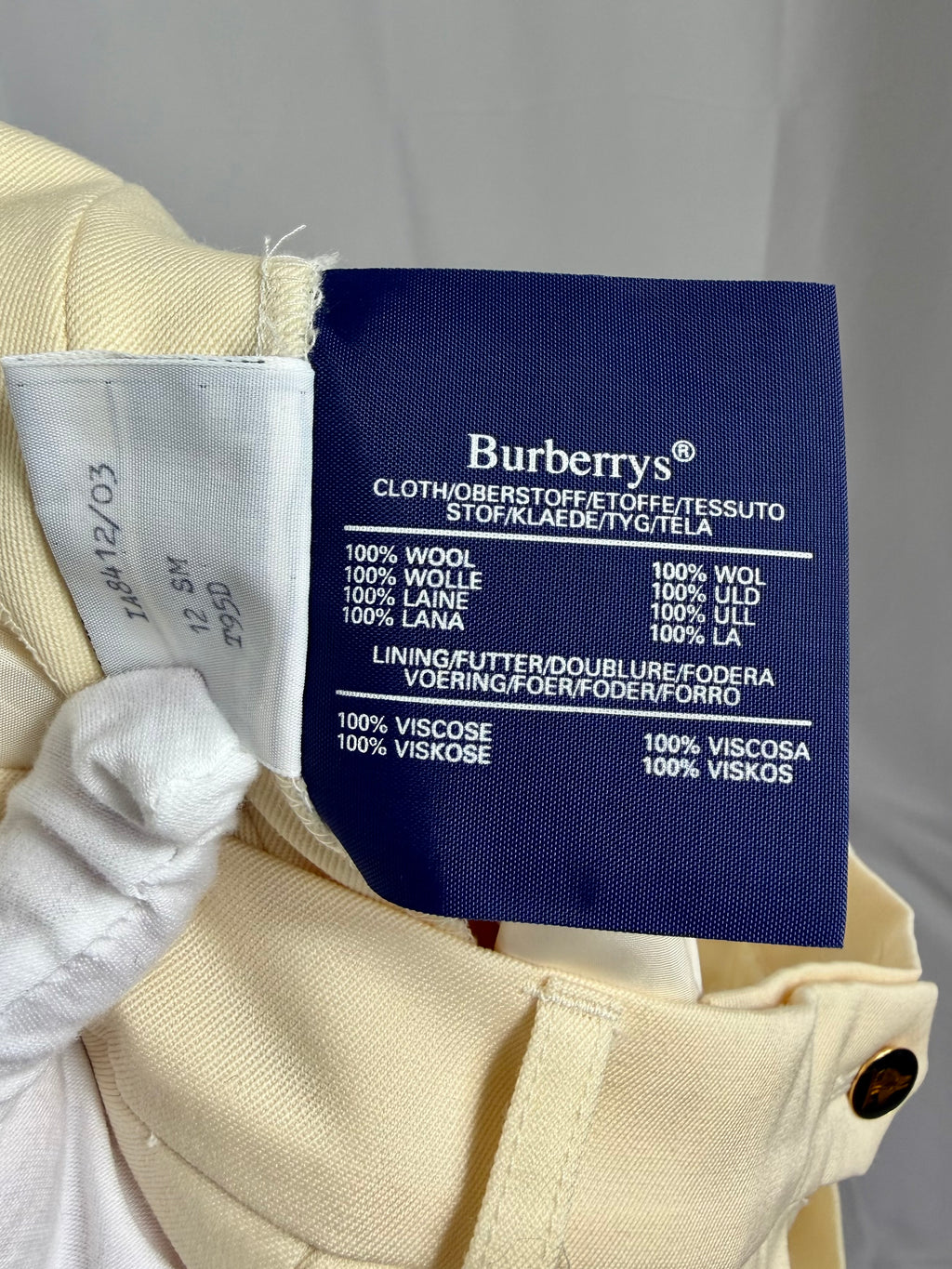 80's BURBERRY'S Trousers