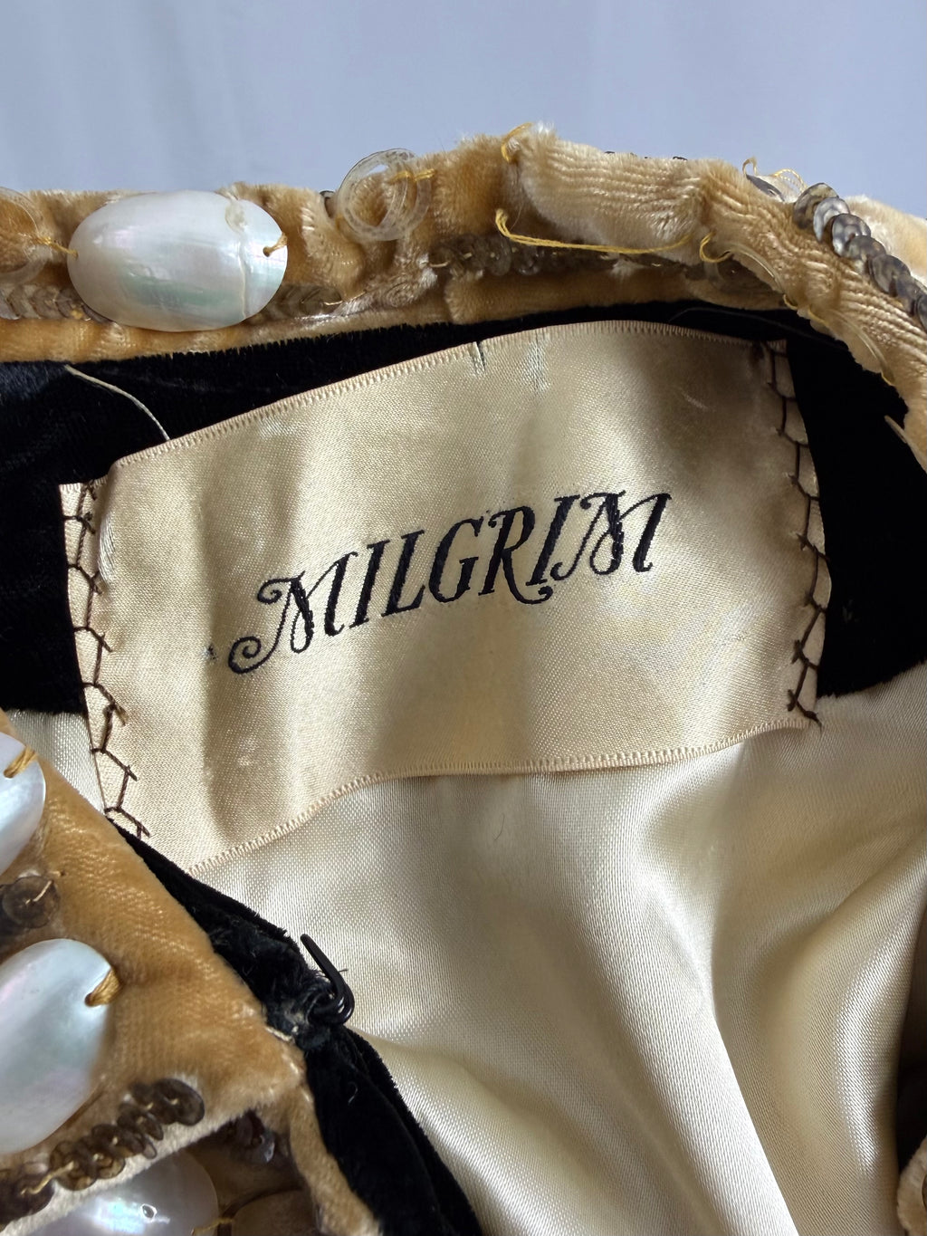 1930's Silk Velvet Cape