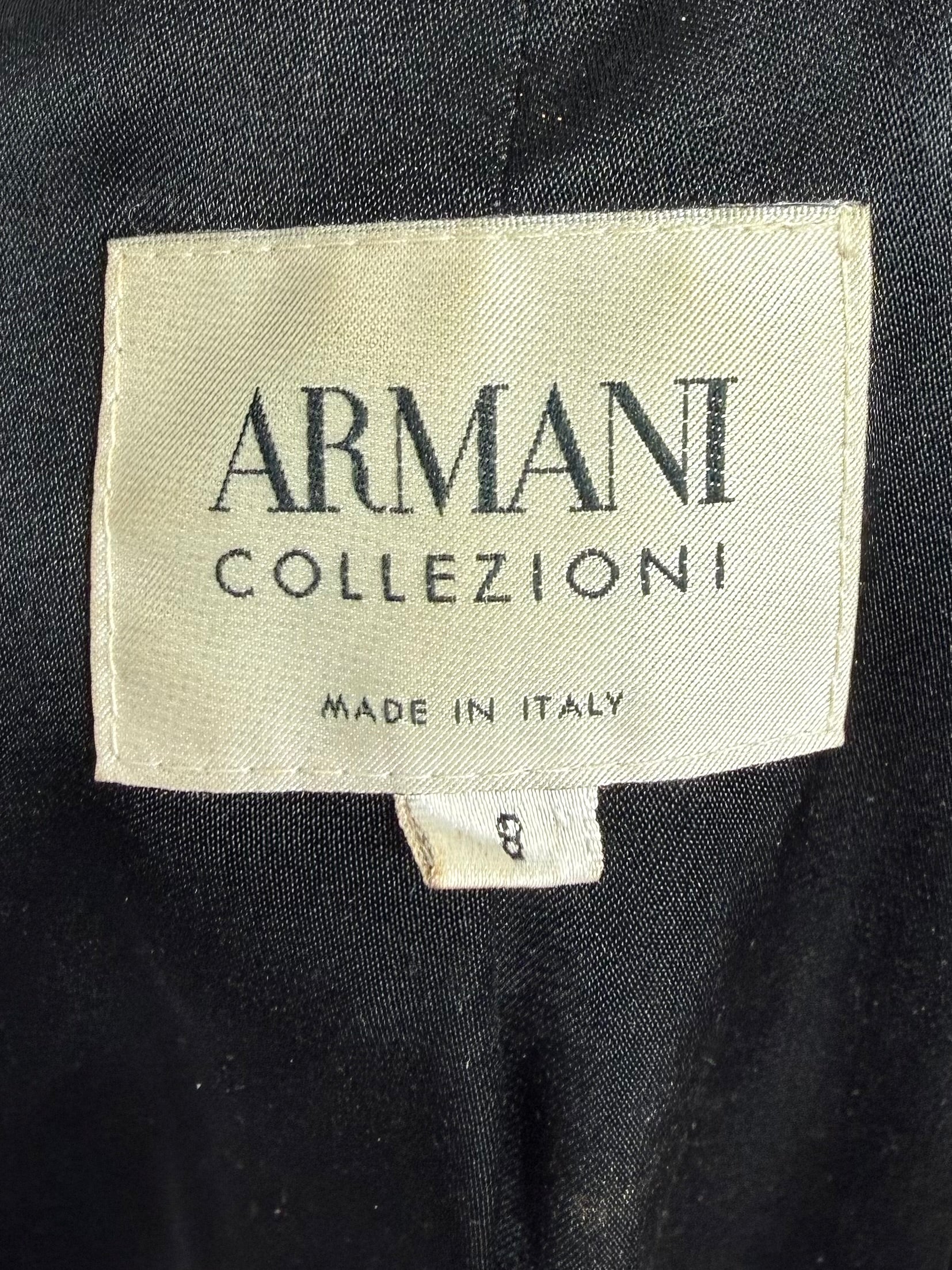 Late 90's GIORGIO ARMANI Brushed Velvet Blazer