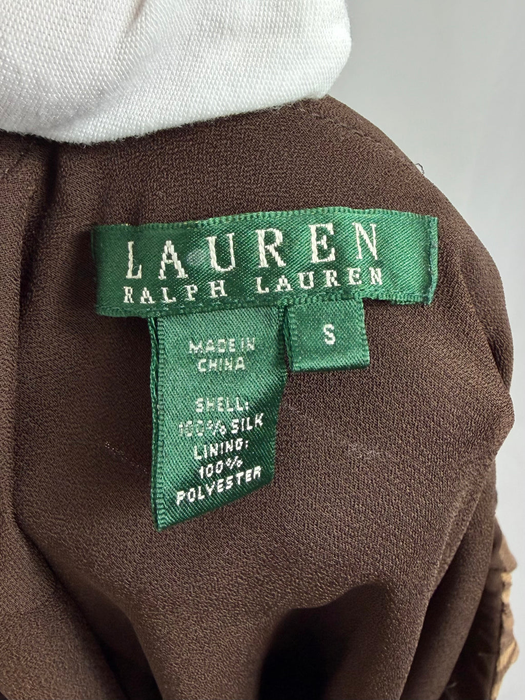 Y2K RALPH LAUREN Plaid Silk Skirt