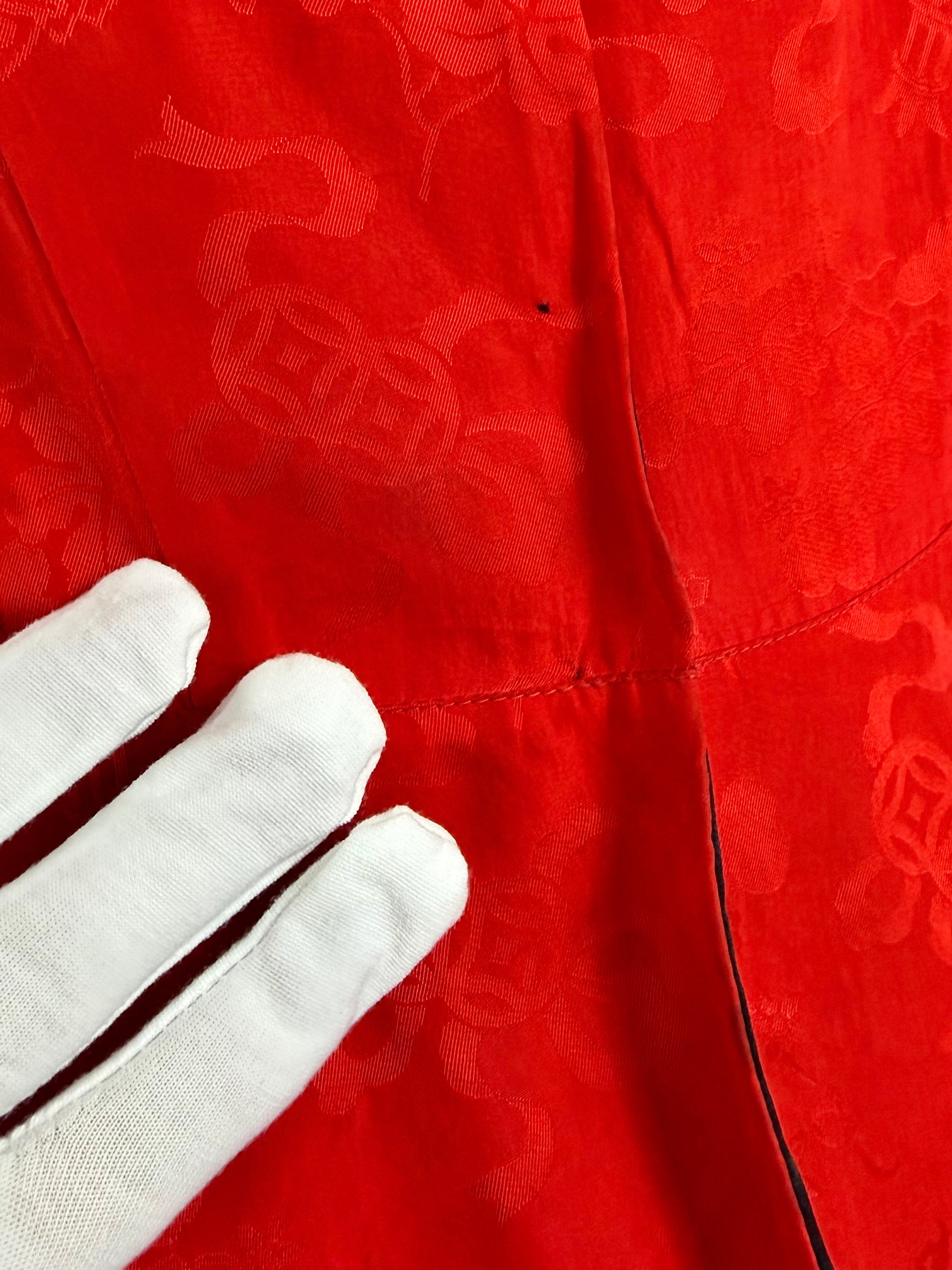 40's Silk Brocade Top