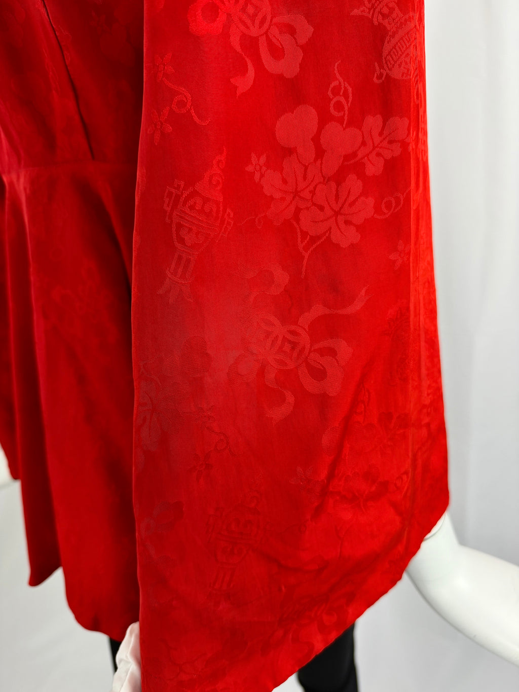 40's Silk Brocade Top