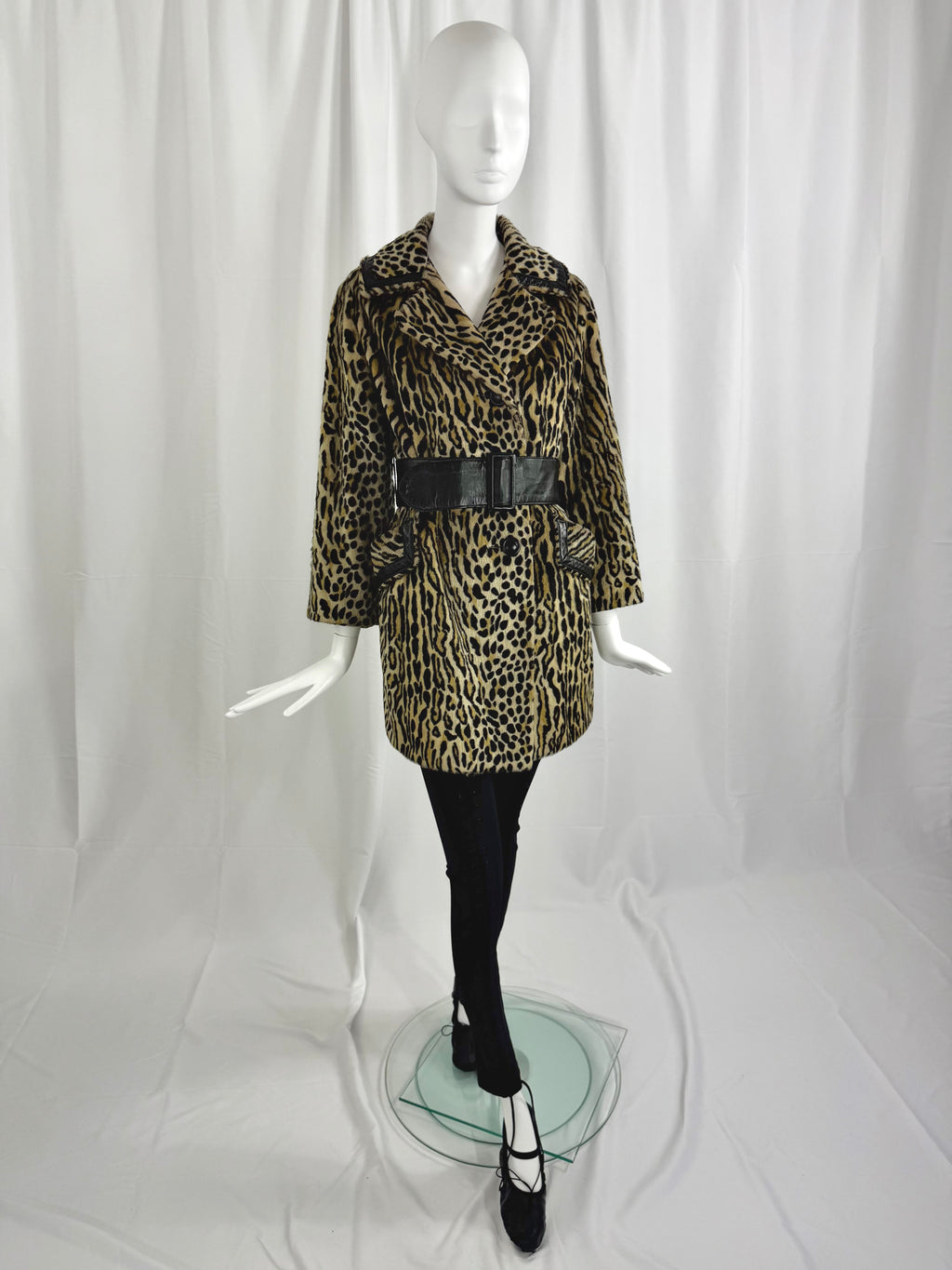 60's Leopard Print Coat