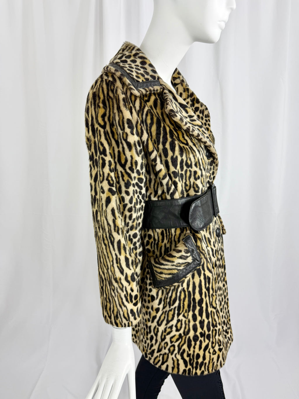 60's Leopard Print Coat