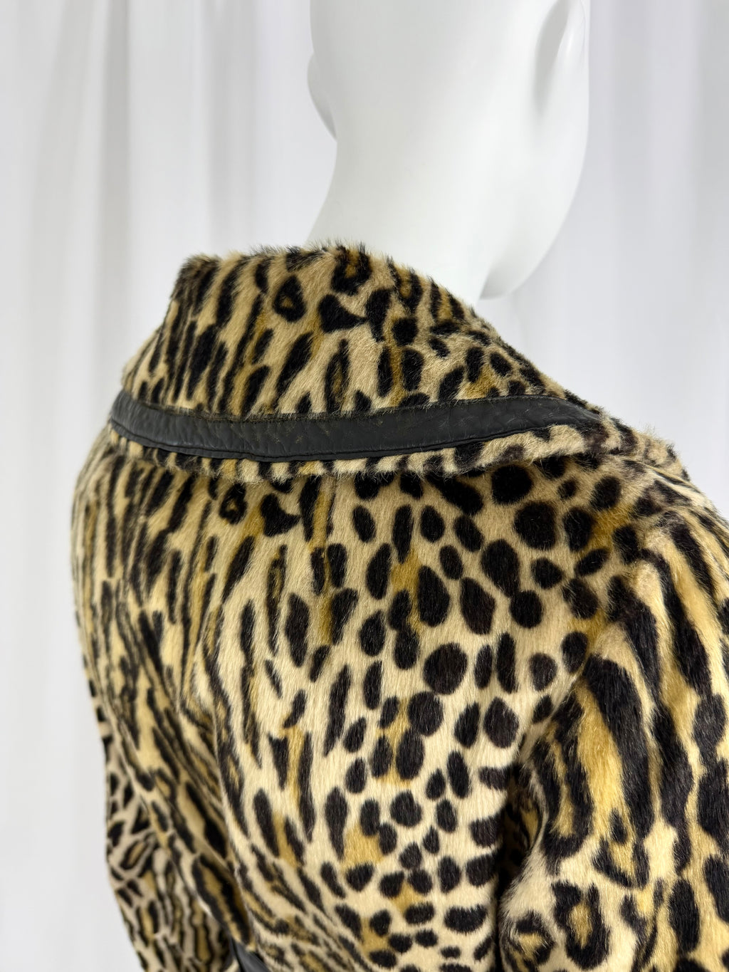 60's Leopard Print Coat