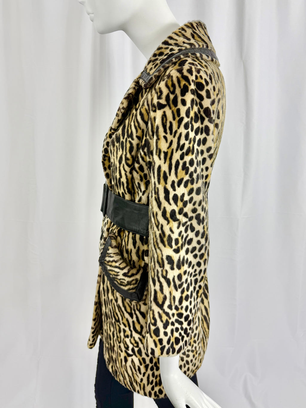 60's Leopard Print Coat