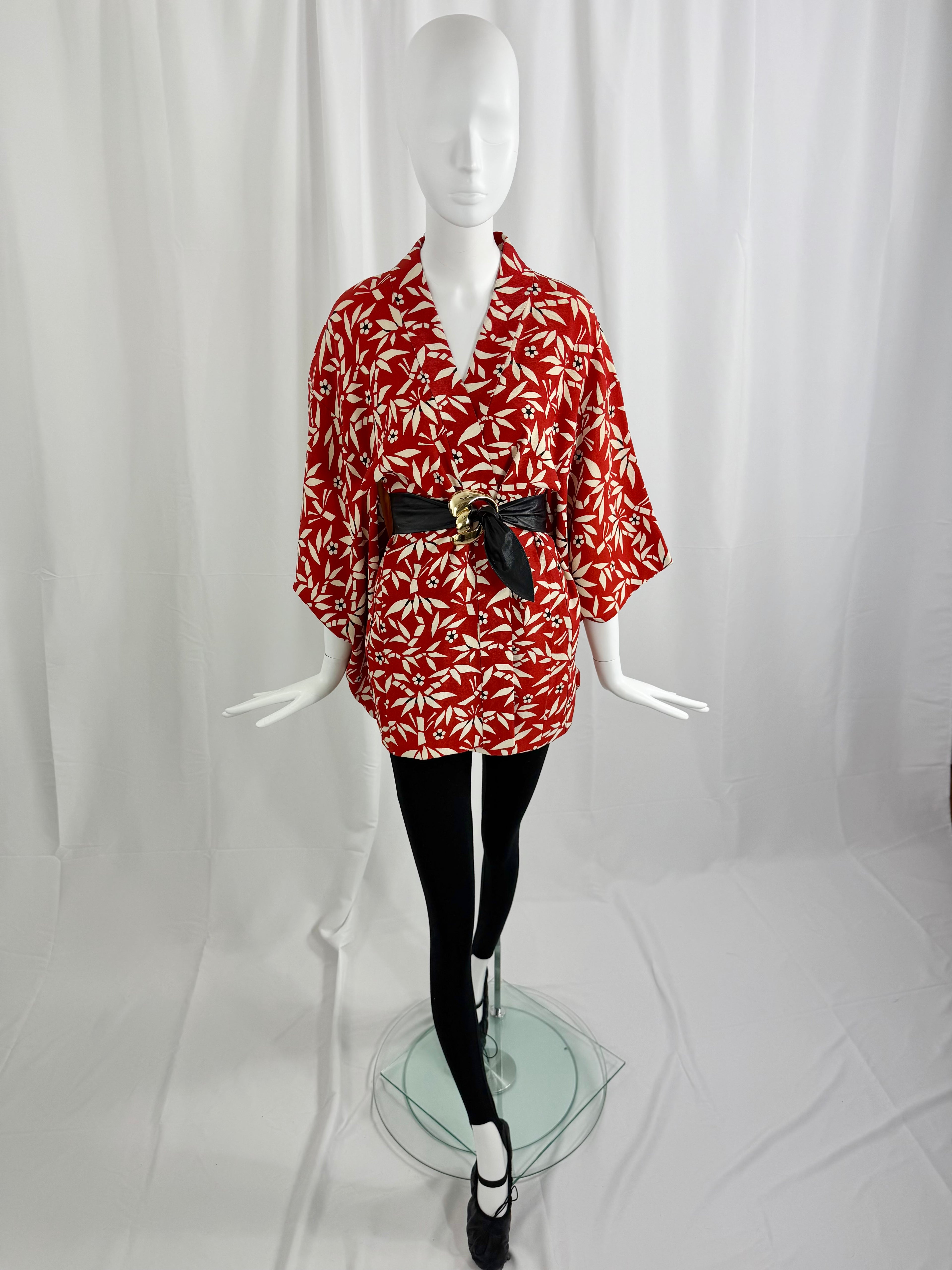 Vintage Silk Kimono