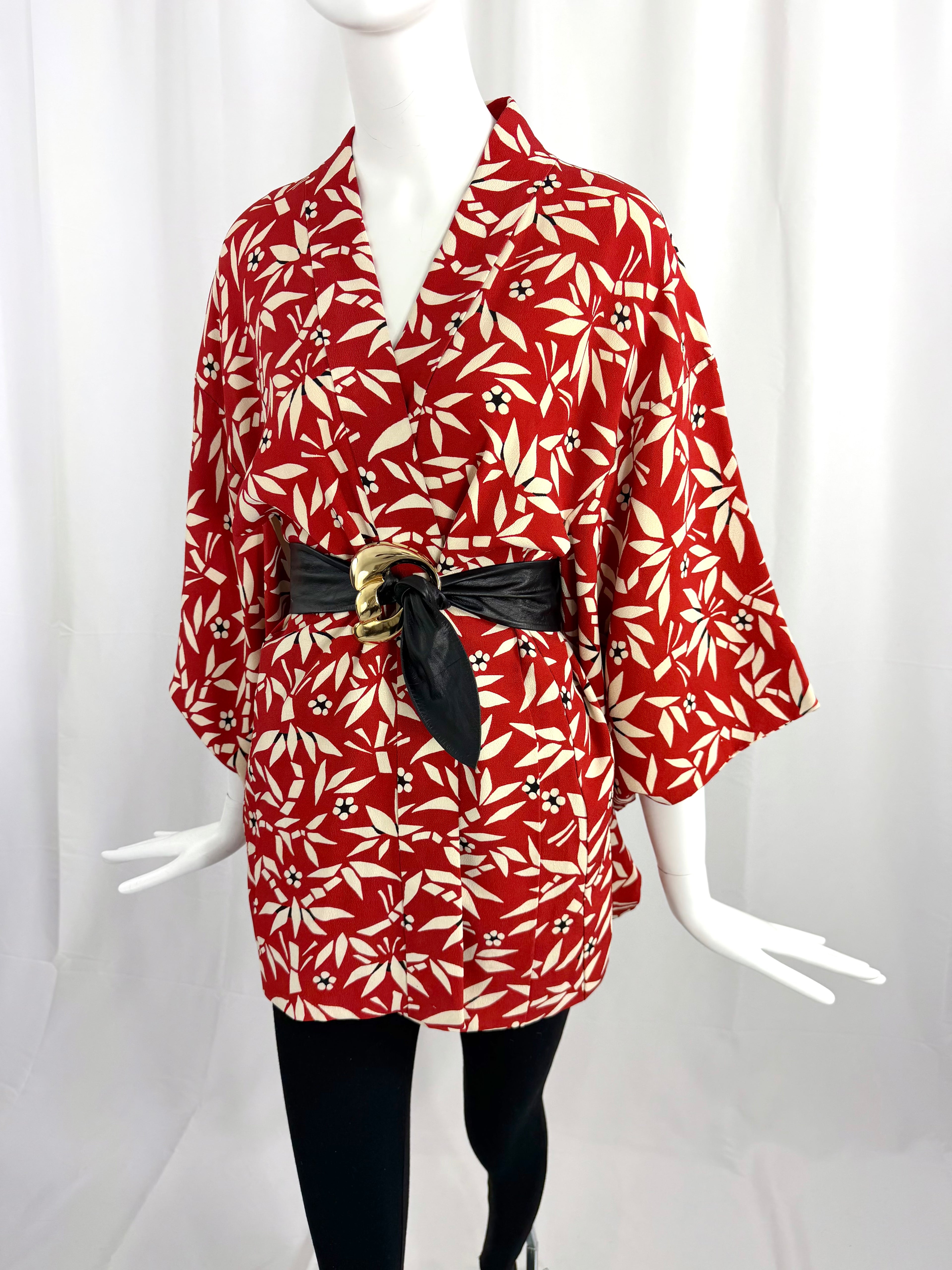 Vintage Silk Kimono