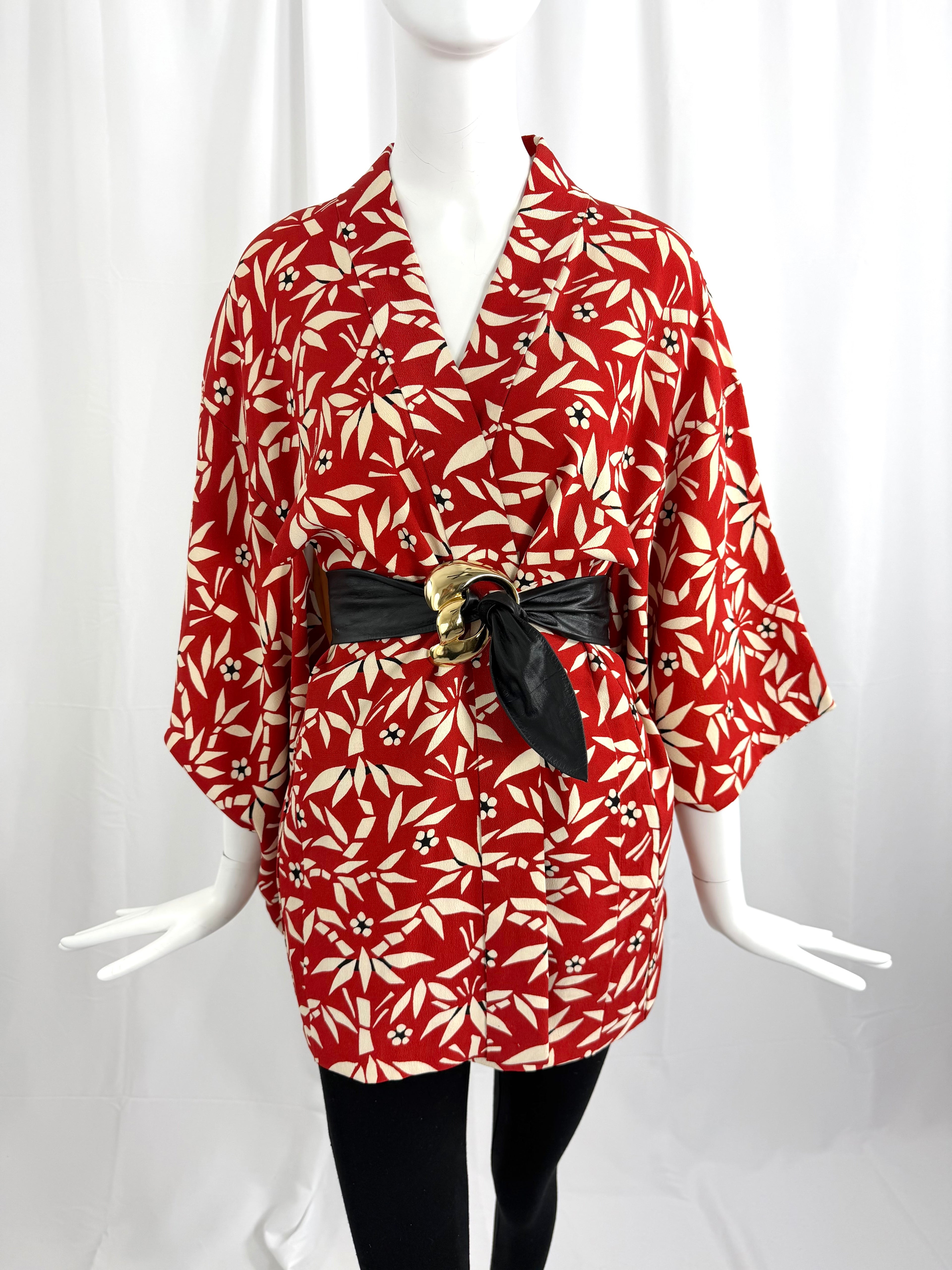 Vintage Silk Kimono