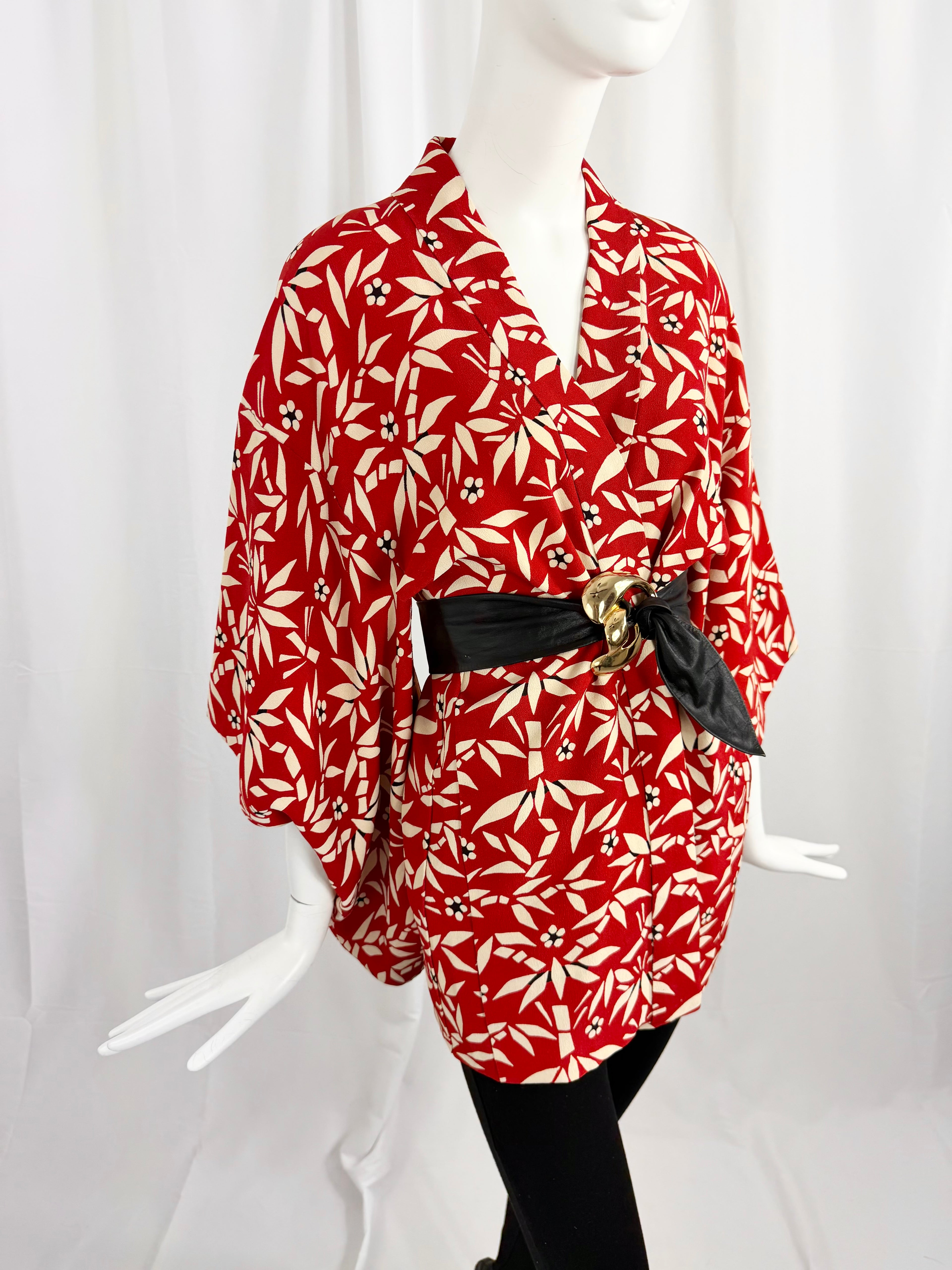 Vintage Silk Kimono
