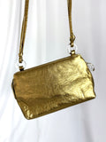 I. MAGNIN Metallic Leather Purse