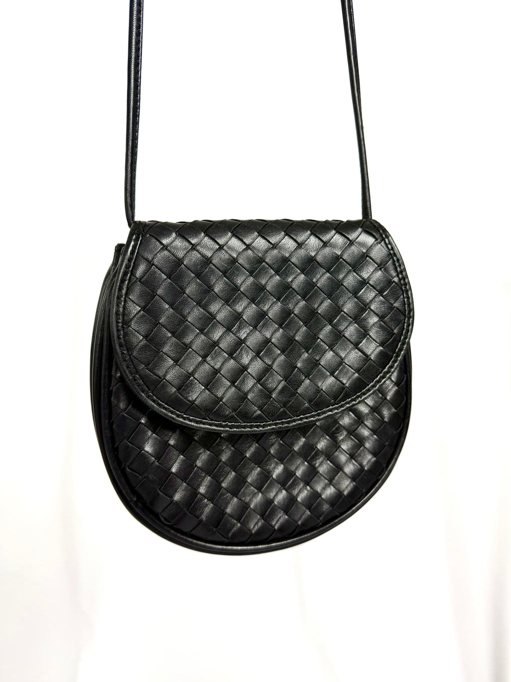 Italian Woven Leather Purse