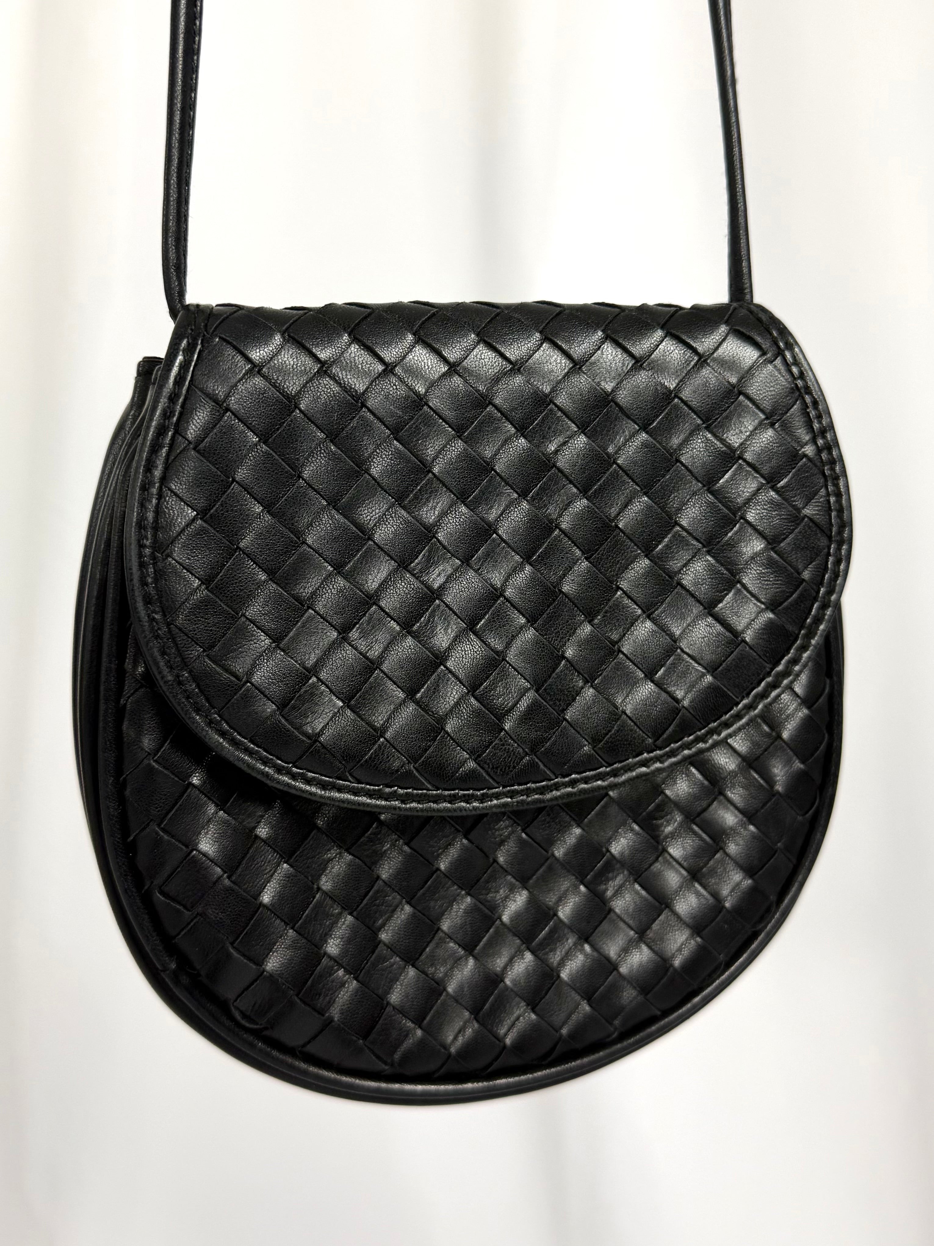 Italian Woven Leather Purse