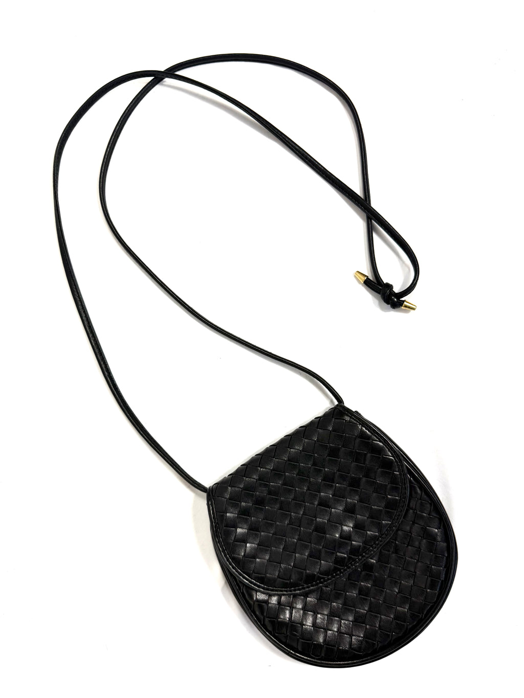 Italian Woven Leather Purse