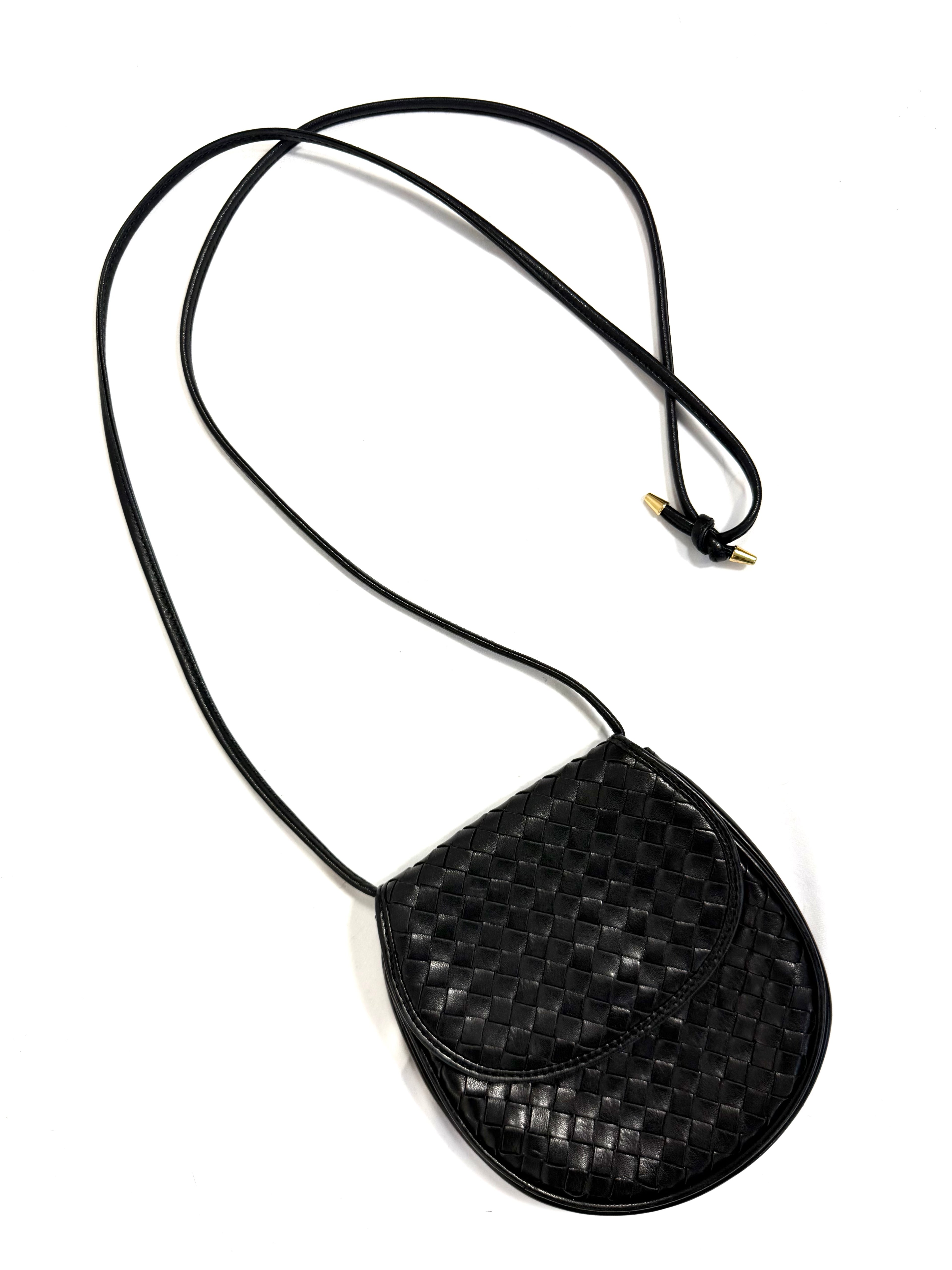 Italian Woven Leather Purse