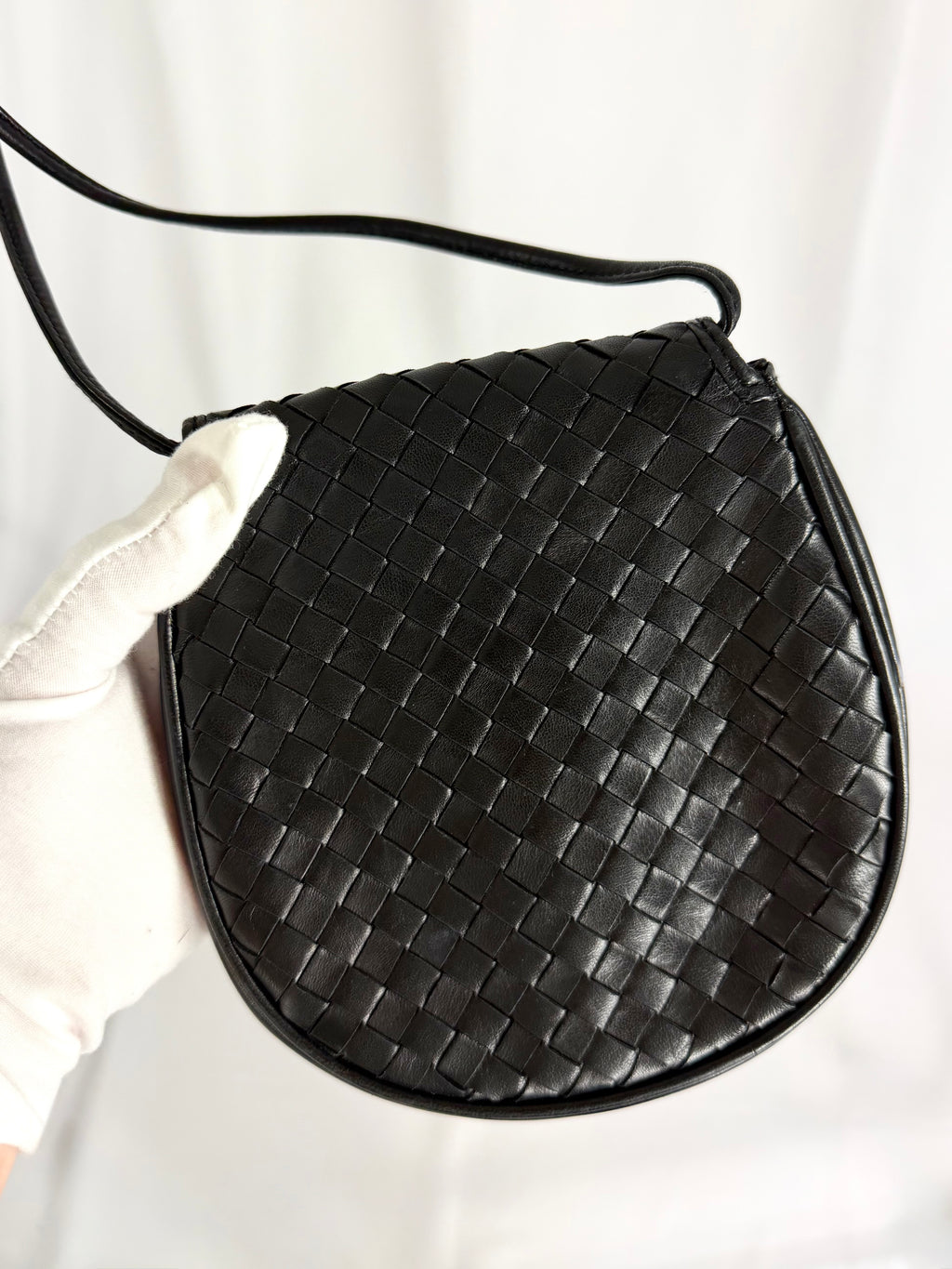 Italian Woven Leather Purse