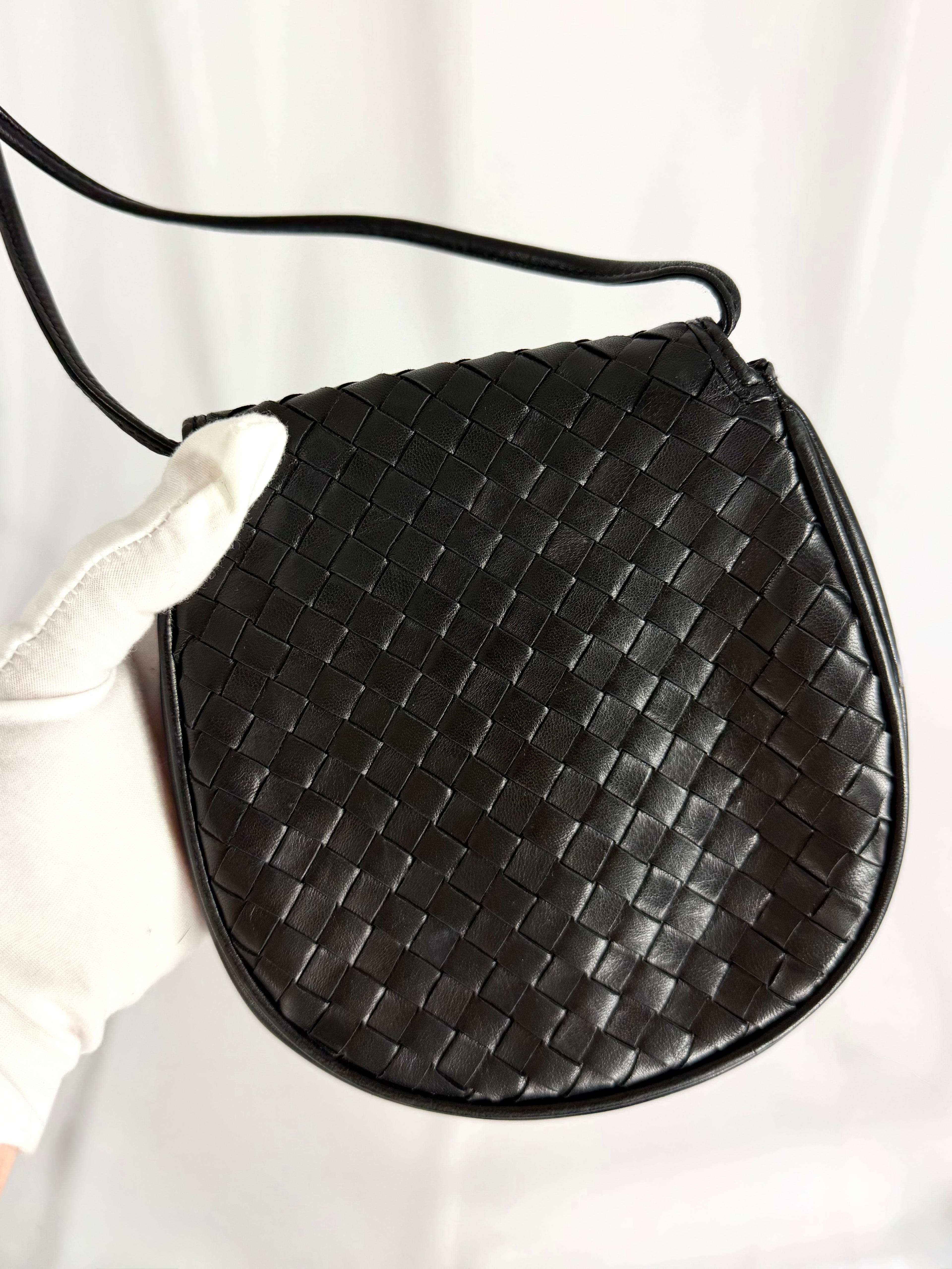 Italian Woven Leather Purse