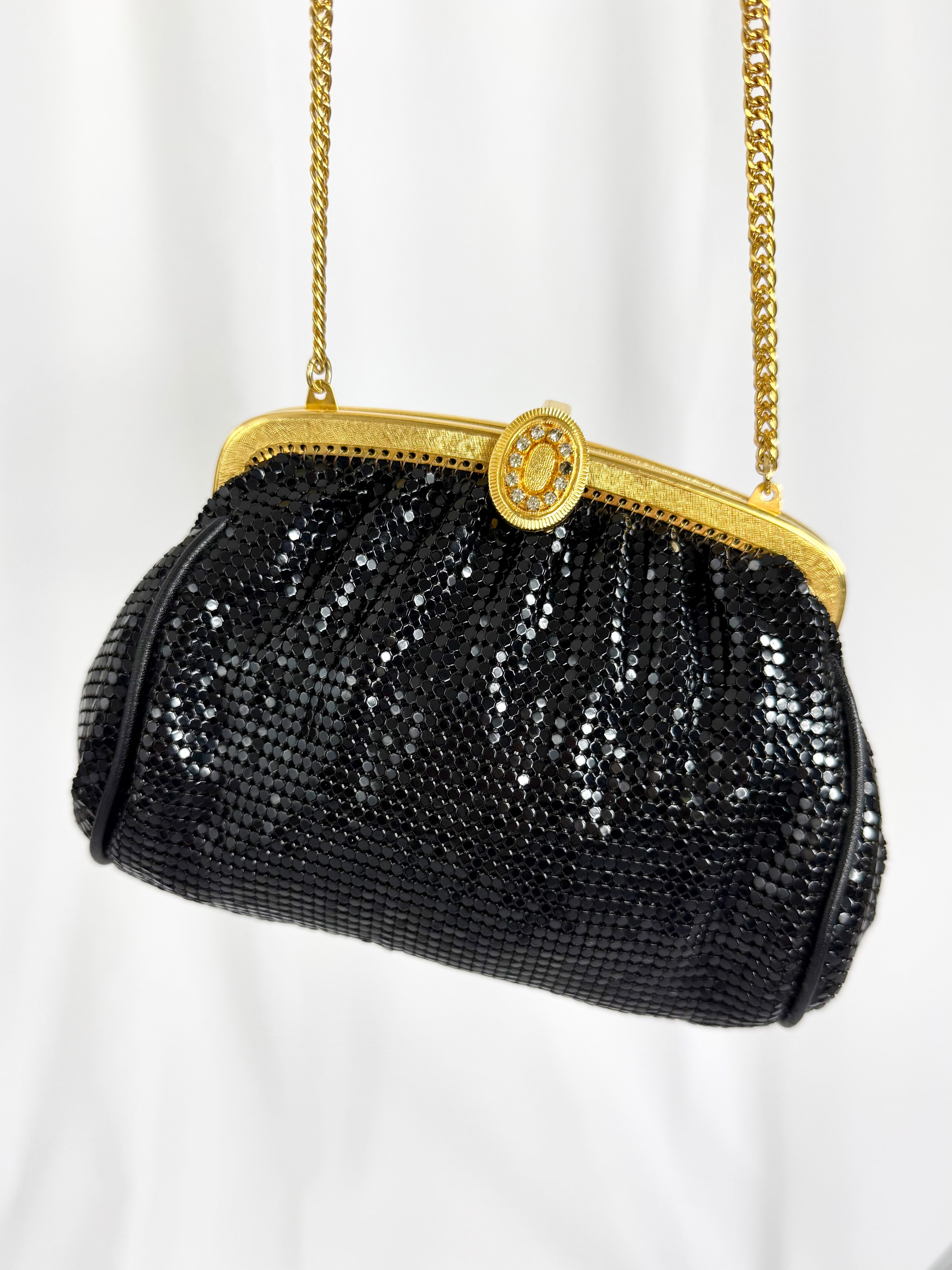WHITING & DAVIS Metal Mesh Purse