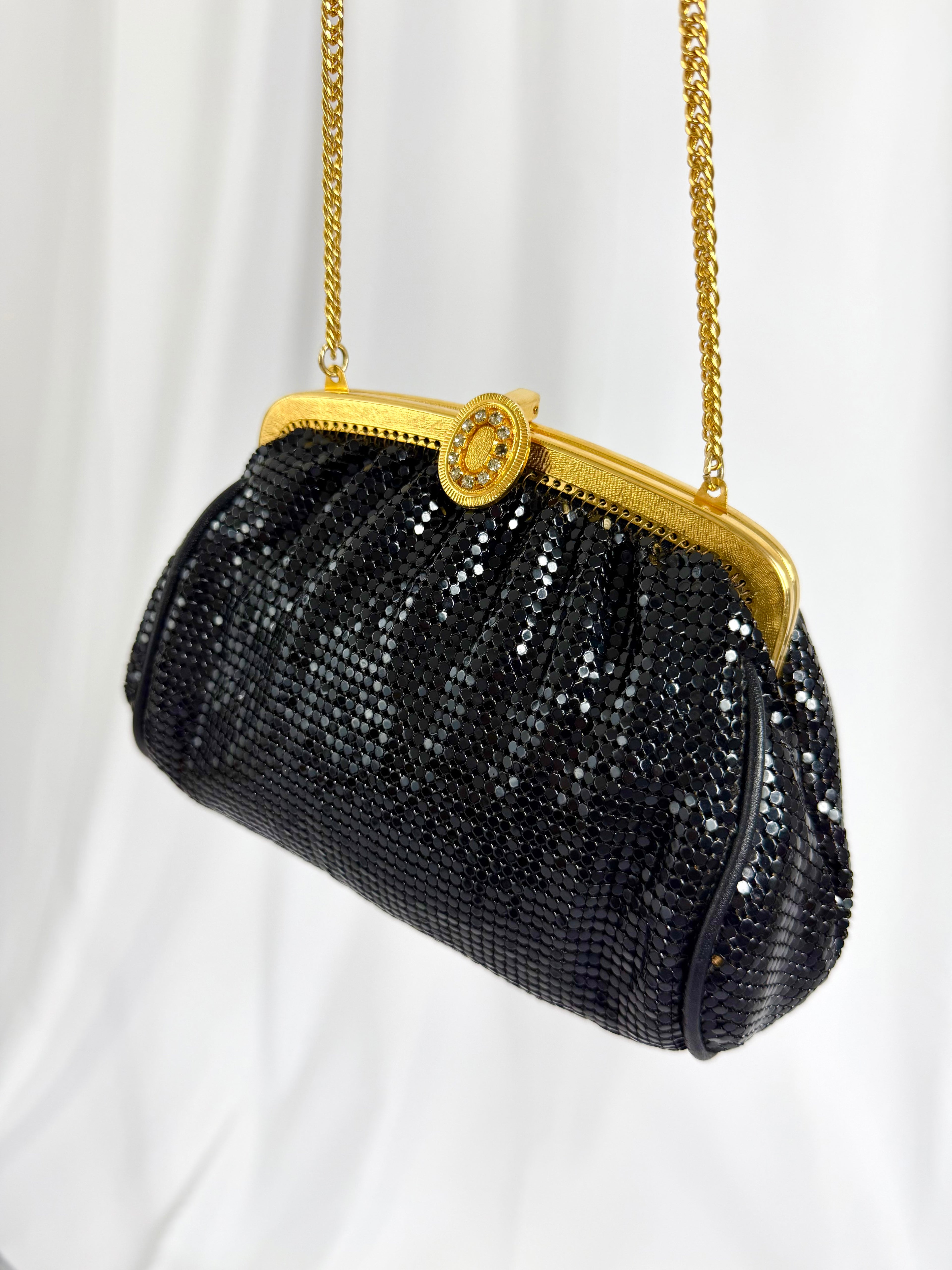 WHITING & DAVIS Metal Mesh Purse