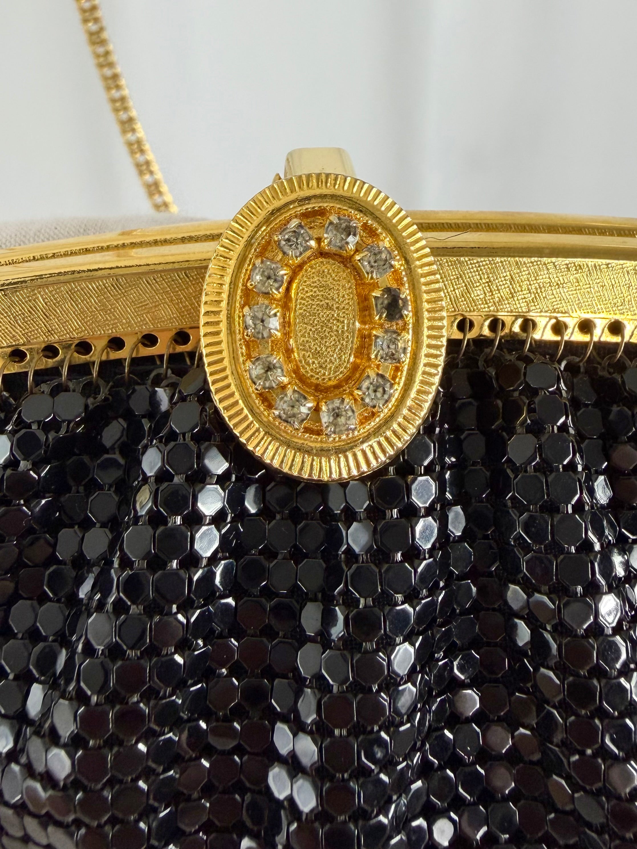 WHITING & DAVIS Metal Mesh Purse
