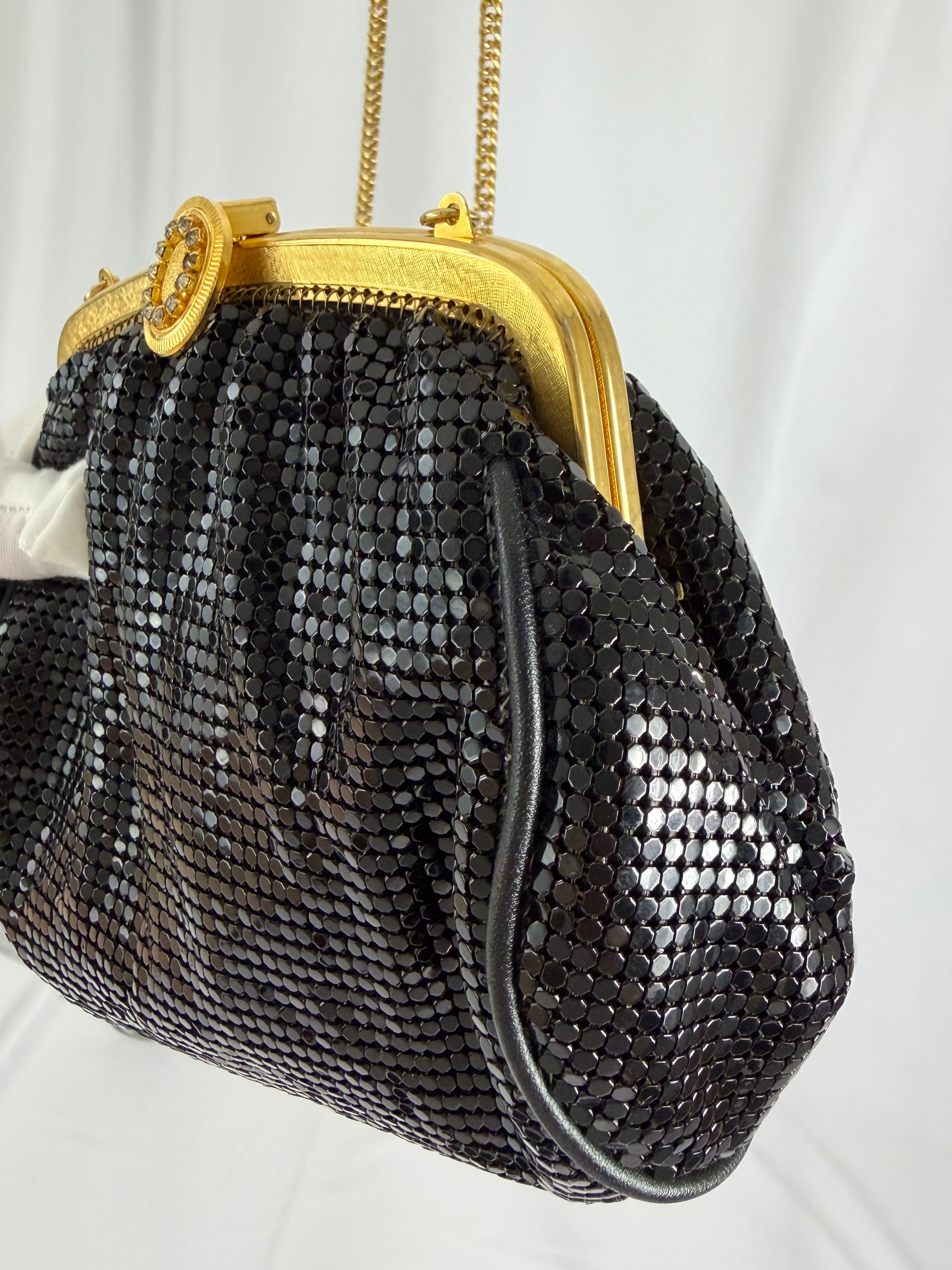 WHITING & DAVIS Metal Mesh Purse