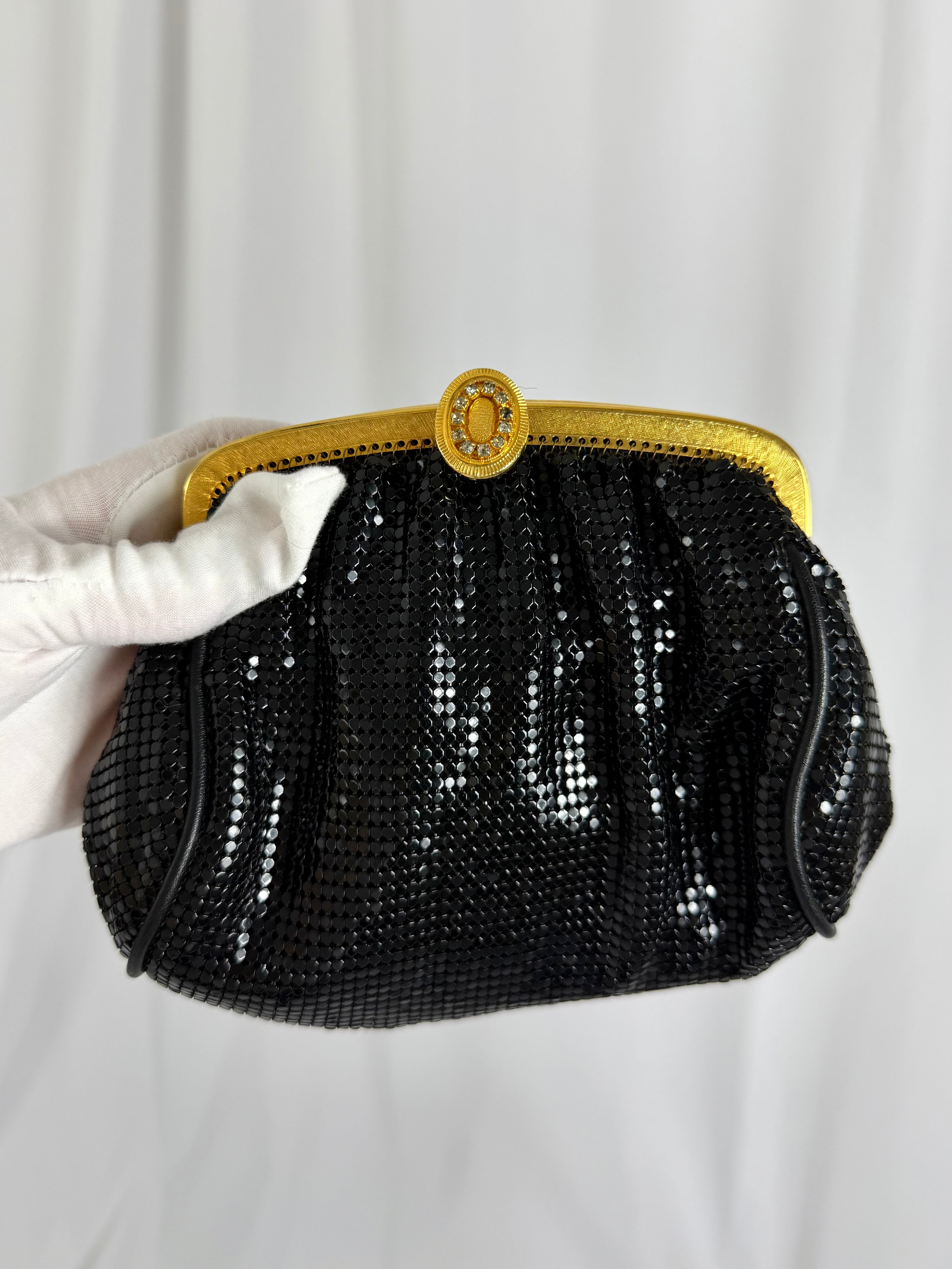 WHITING & DAVIS Metal Mesh Purse