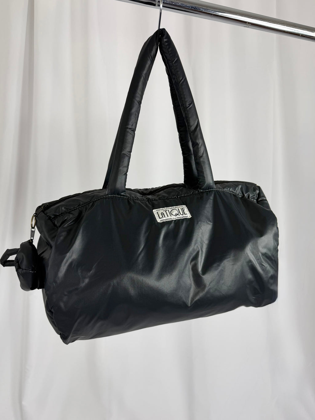 80's LaTIQUE INC Nylon Duffle