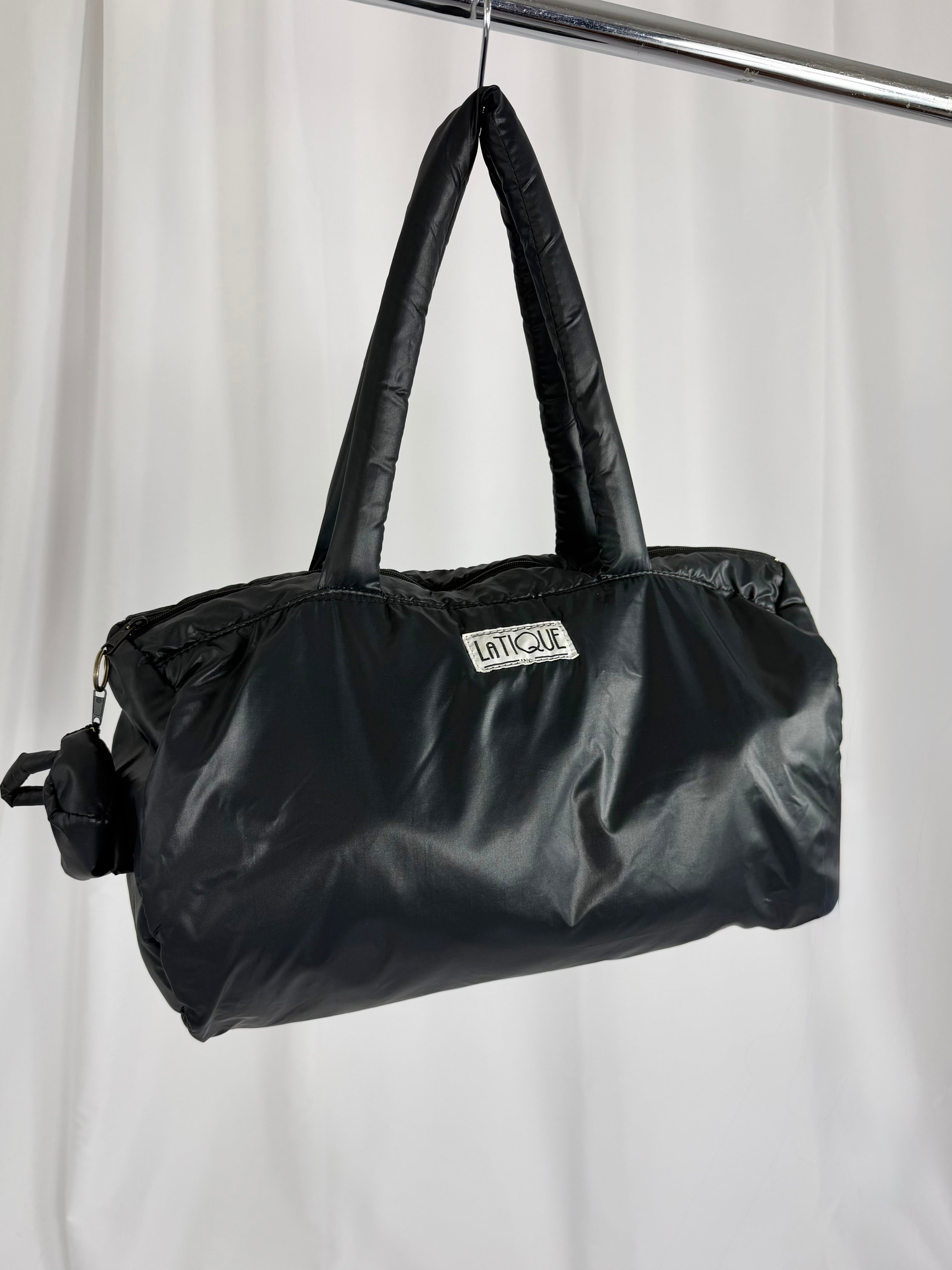 80's LaTIQUE INC Nylon Duffle