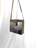 STUART WEITZMAN Mirrored Box Purse