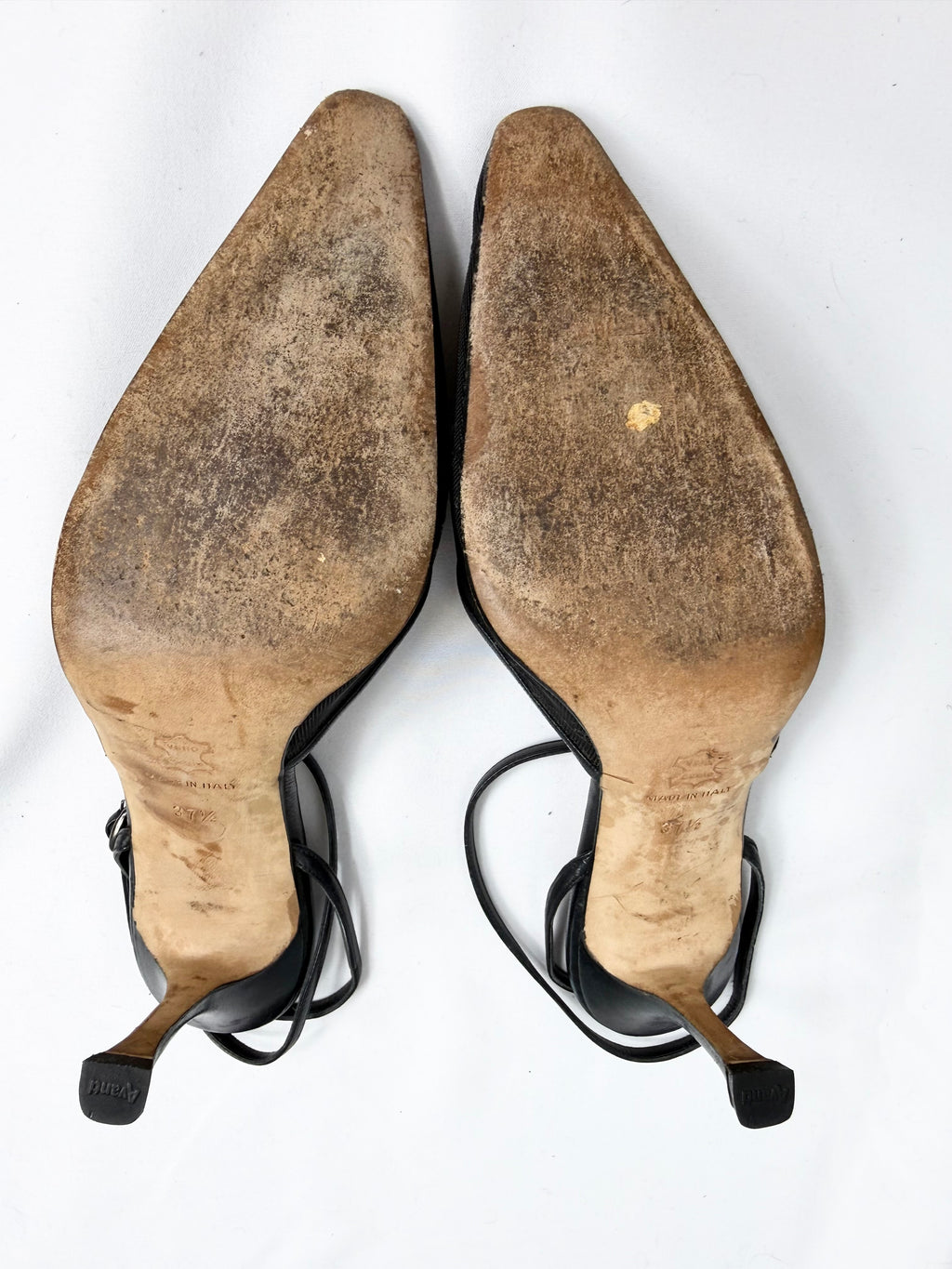90's MANOLO BLAHNIK Ankle Strap Heels